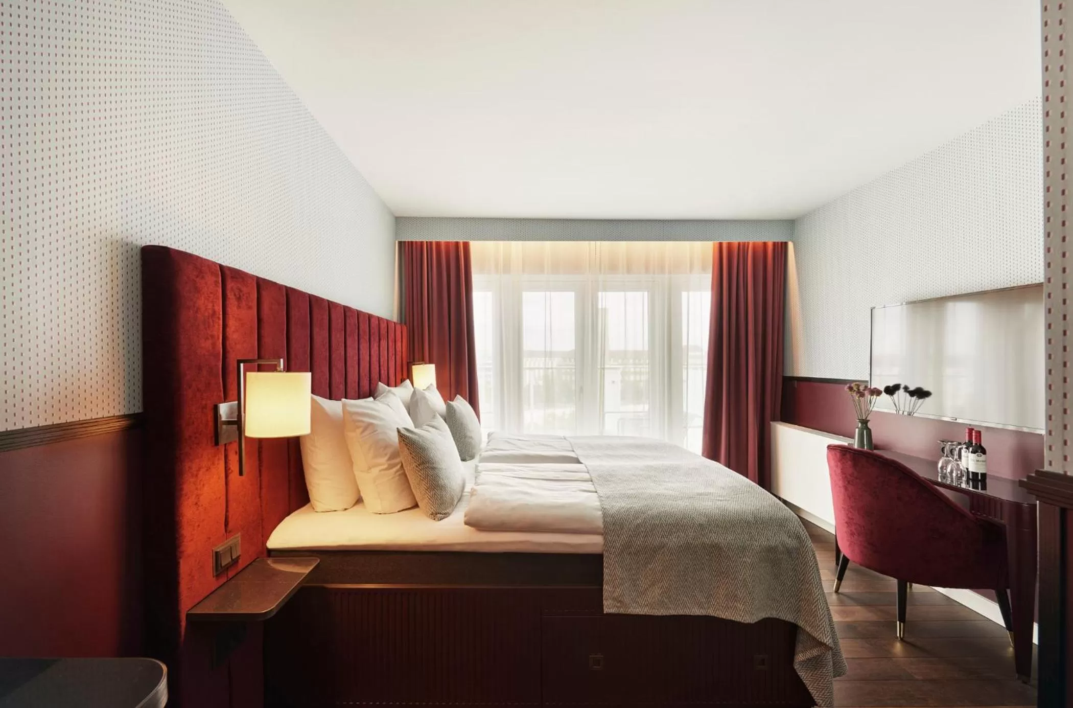 Bedroom, Bed in WIDE Hotel