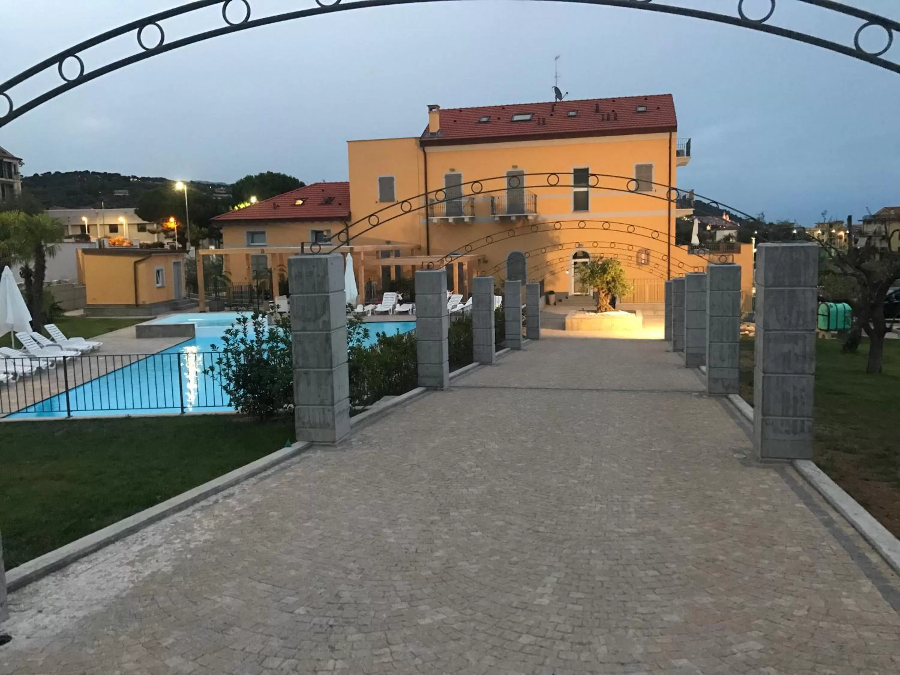 Pool View in Villa Canepa