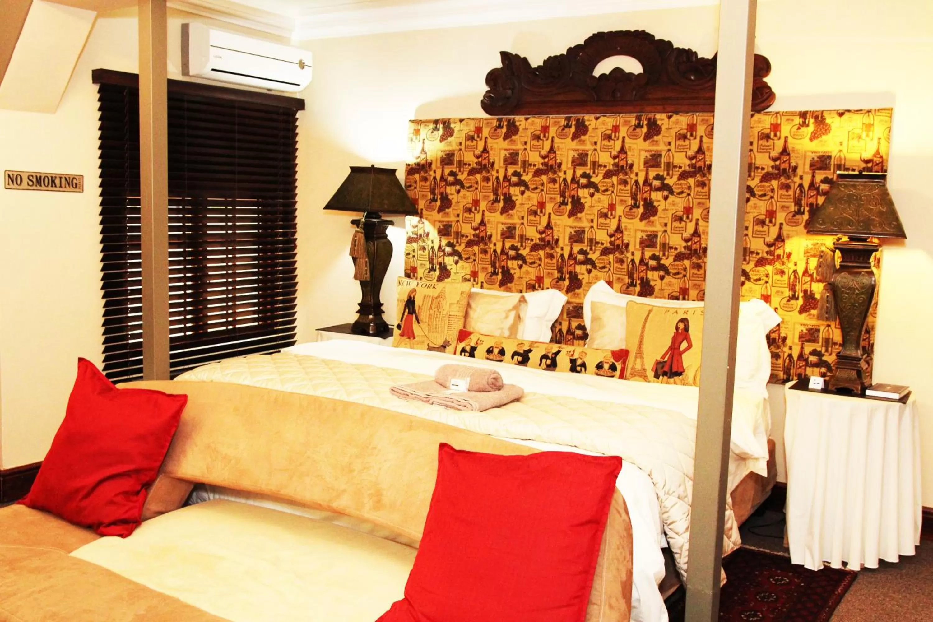 Bed in Victoria Manor