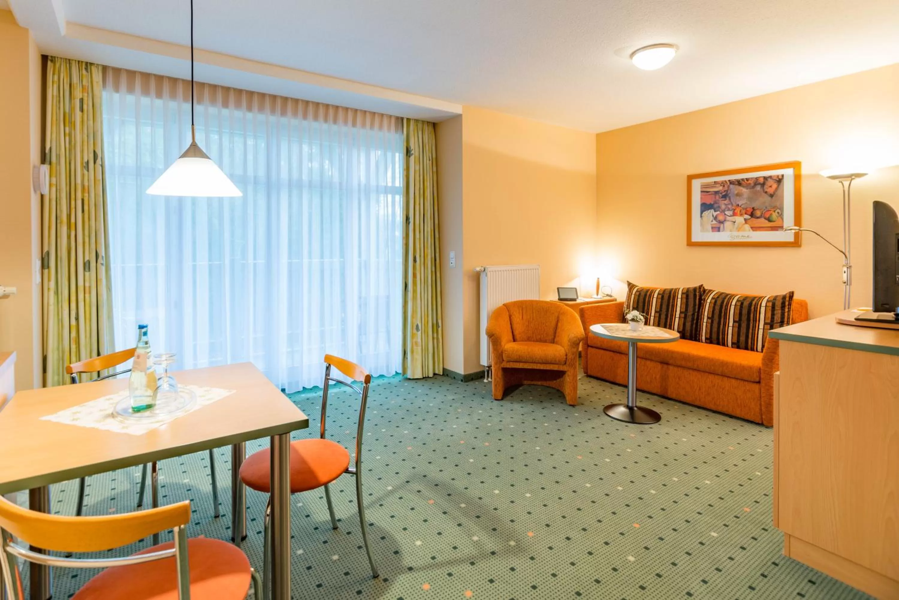 Photo of the whole room, Seating Area in Am Weststrand Apartmenthaus Waldeck