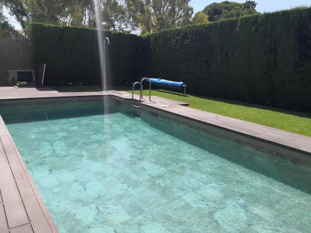 Swimming pool in La Luna Blanca