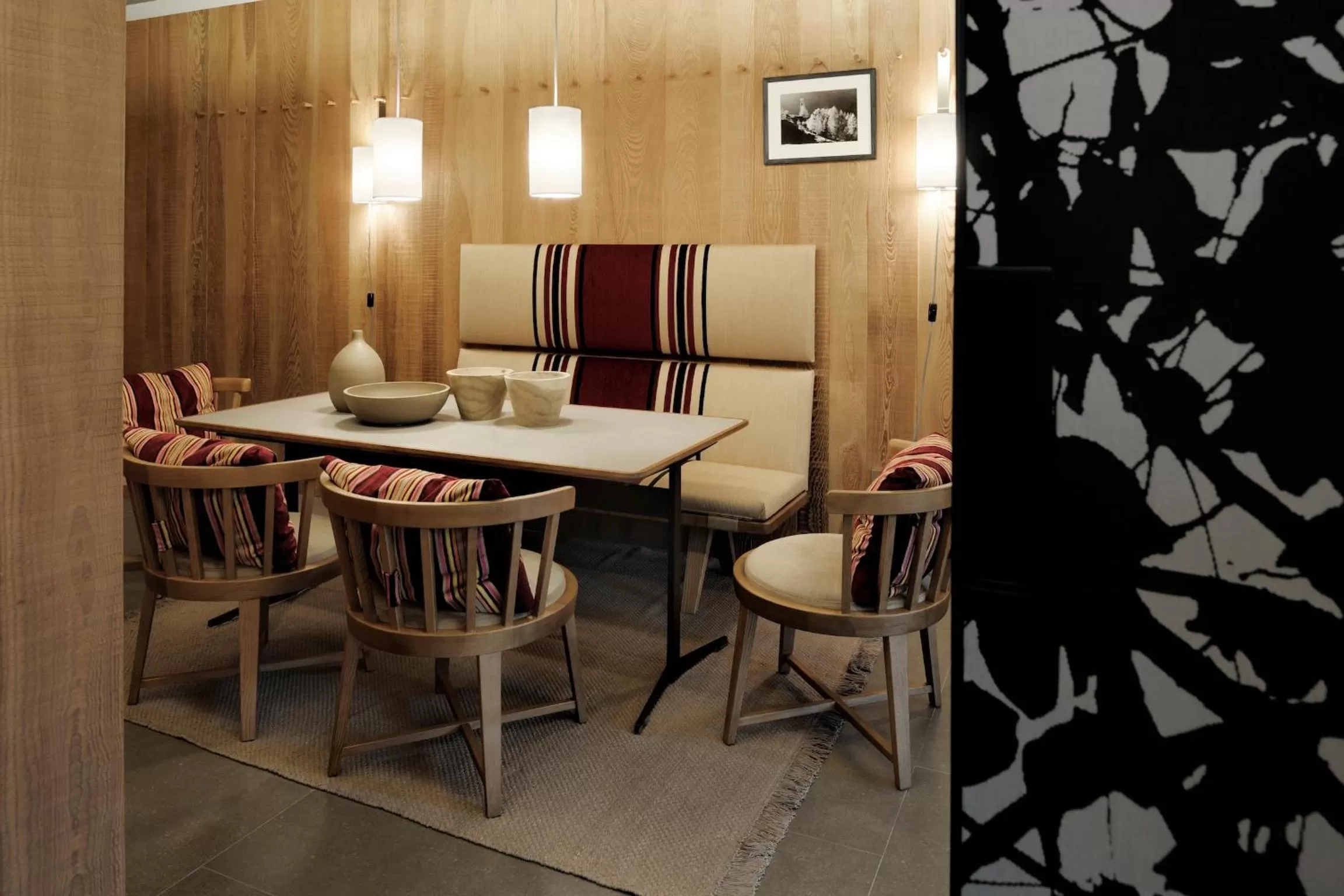 Living room in Eden Hotel