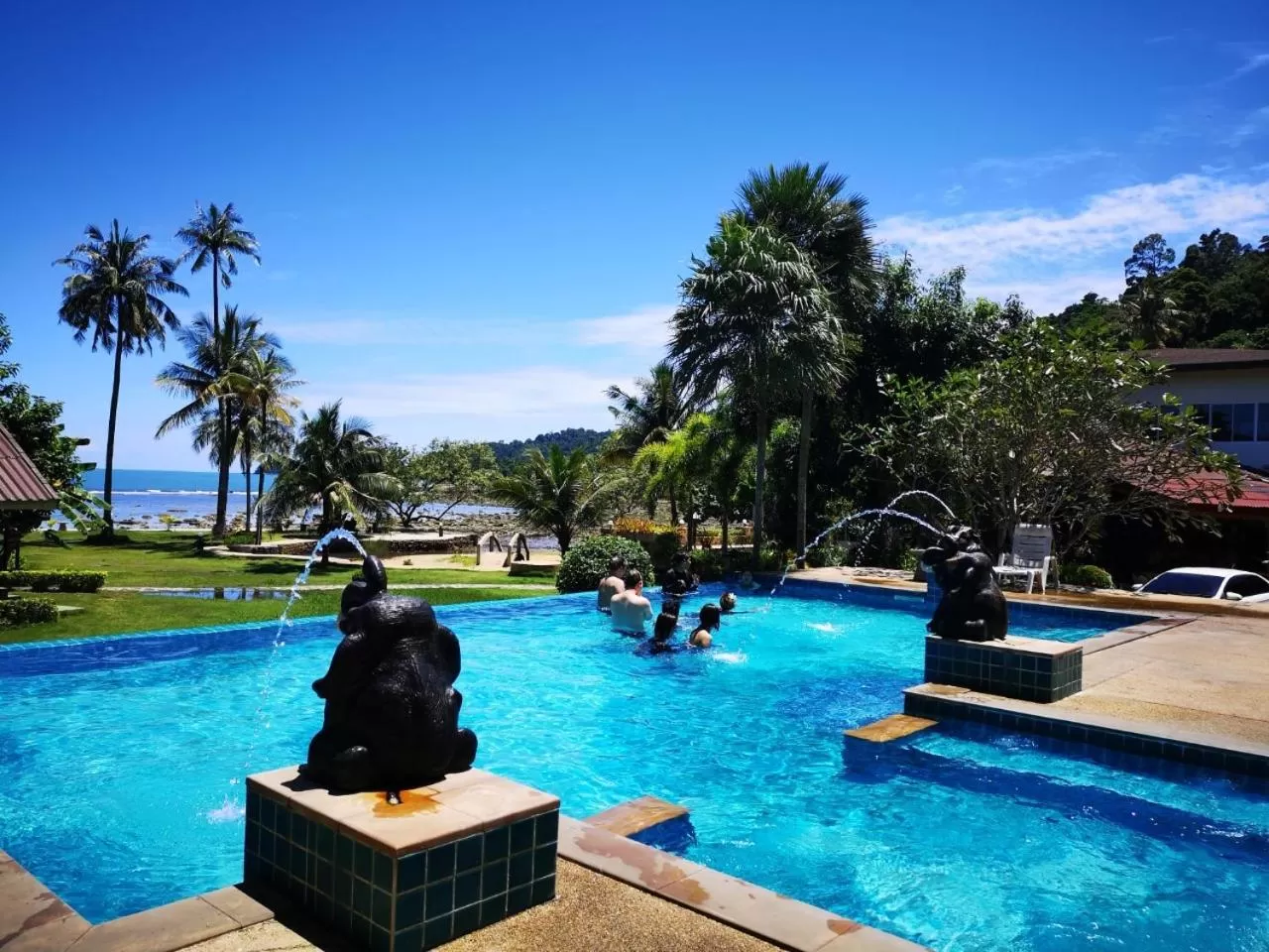 Swimming pool in Koh Chang Bailan Beach Resort