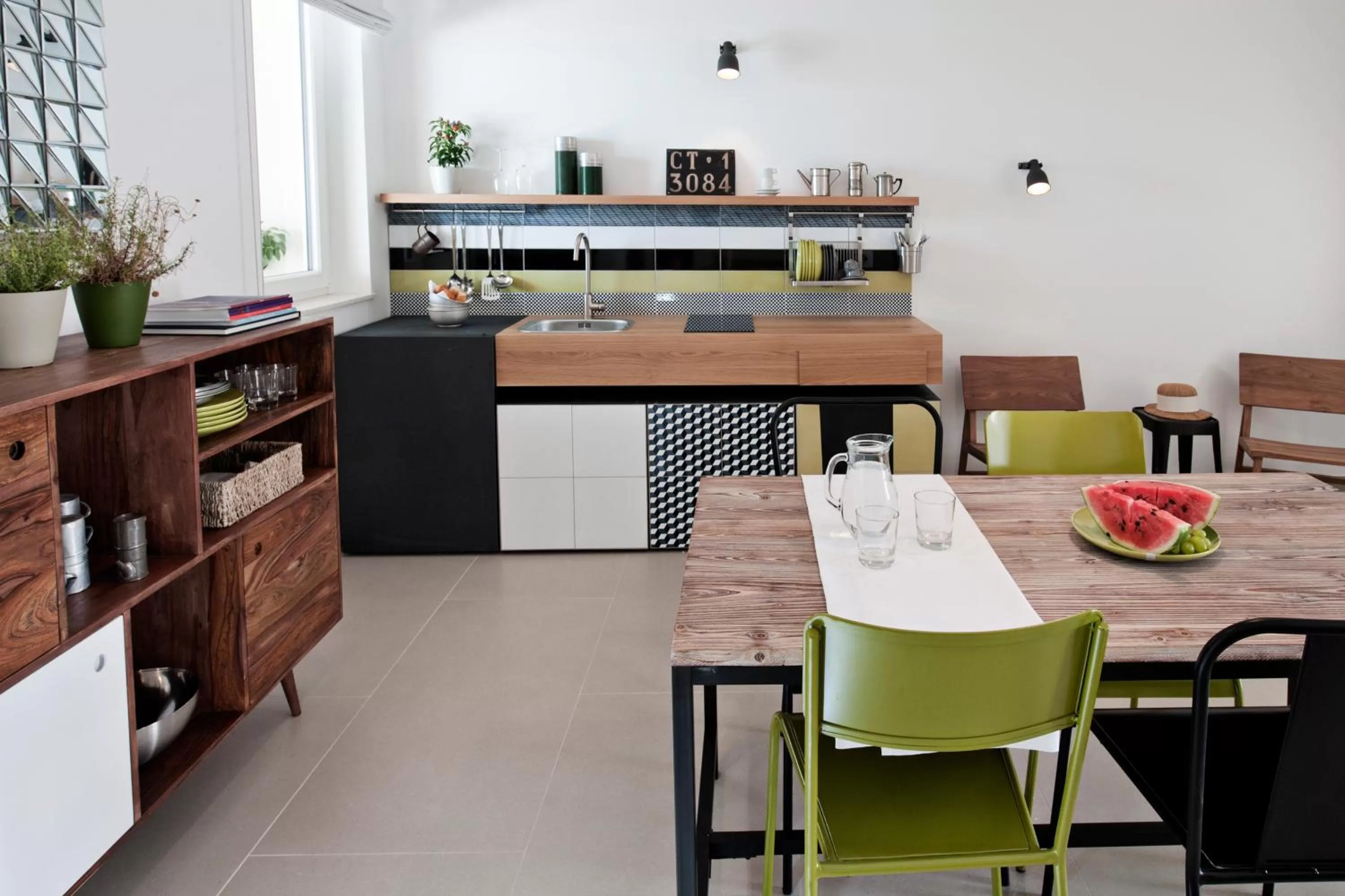 Kitchen or kitchenette in La Scibina
