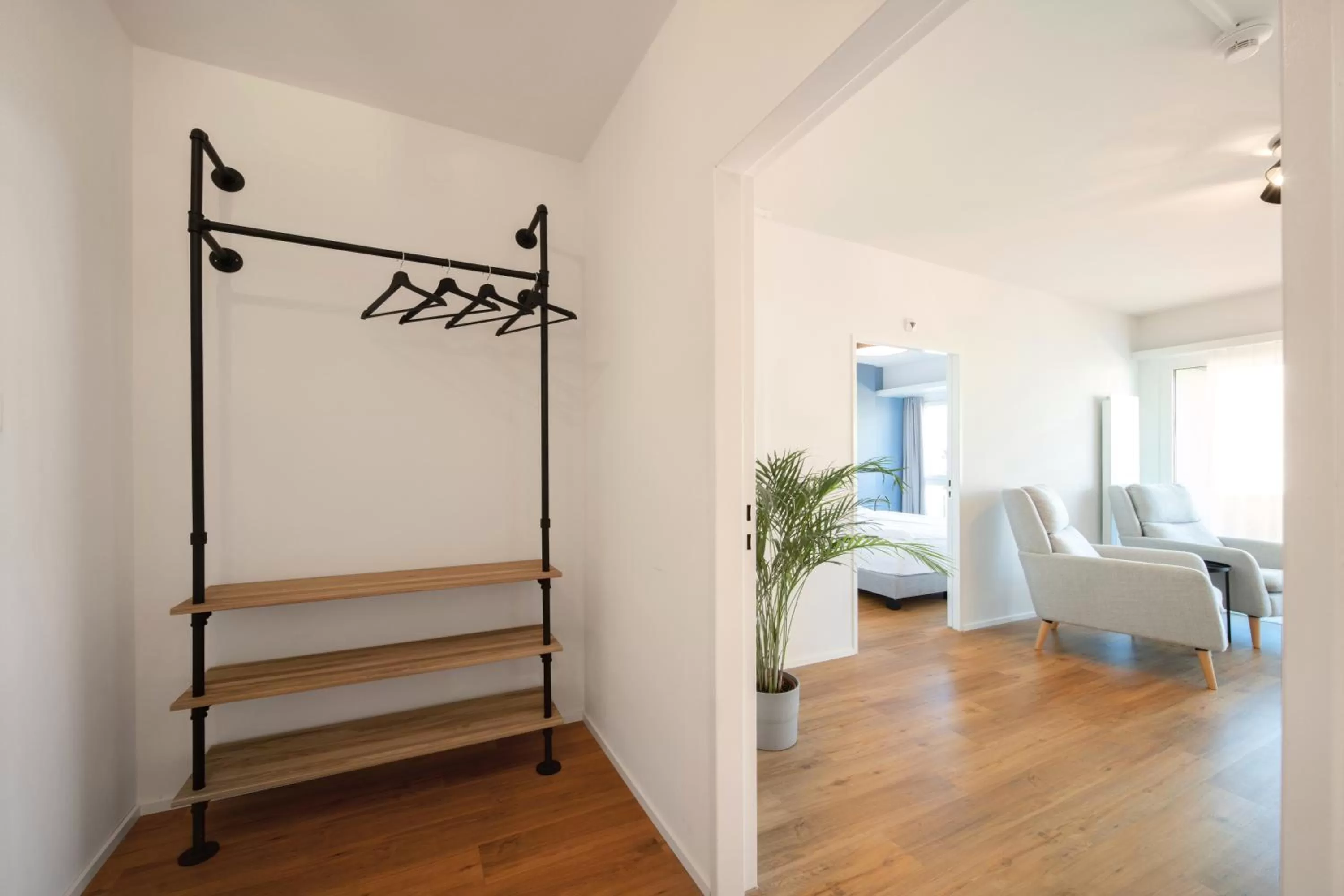 Living room in Hotel by Hyve Basel