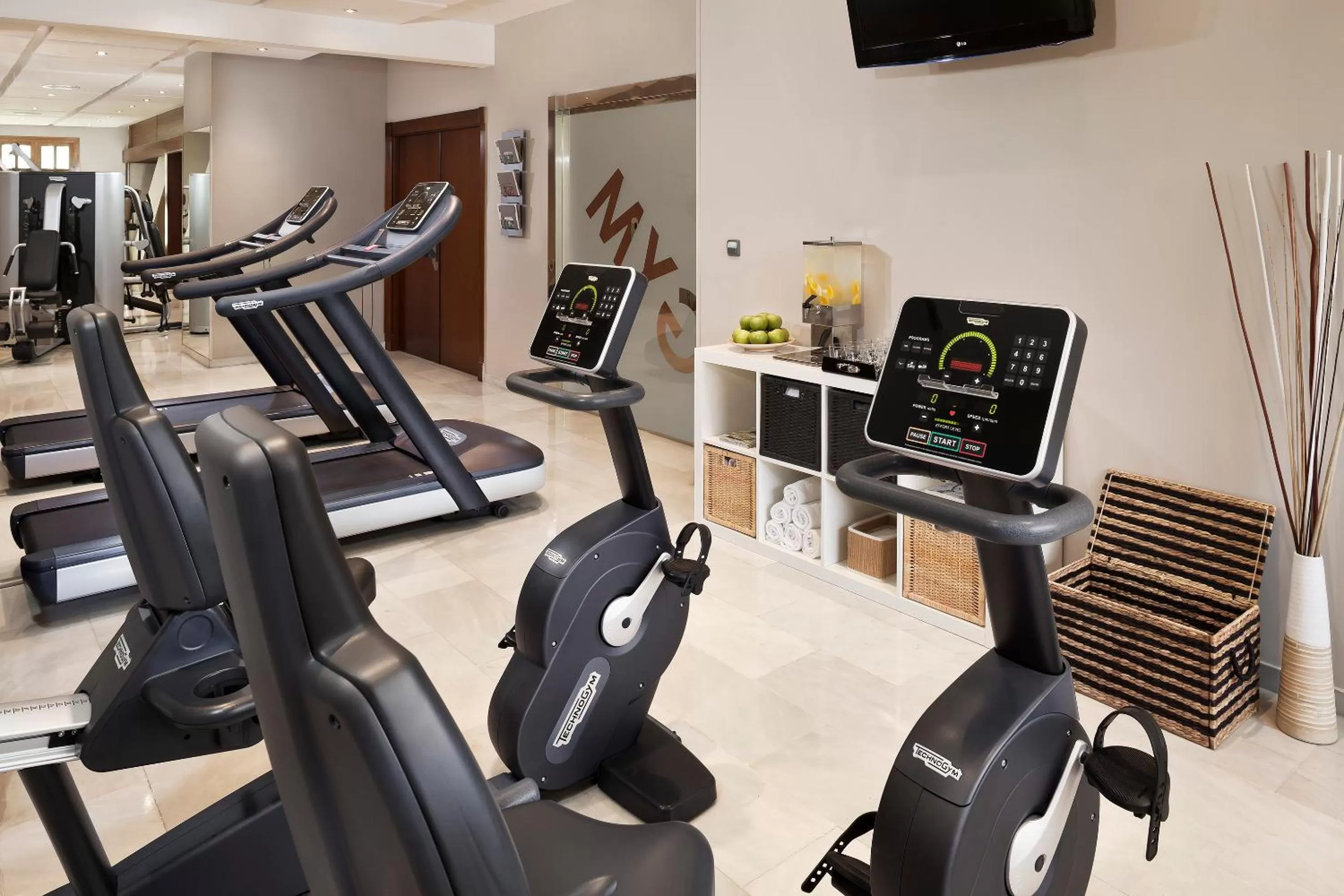 Fitness centre/facilities in Melia Lebreros