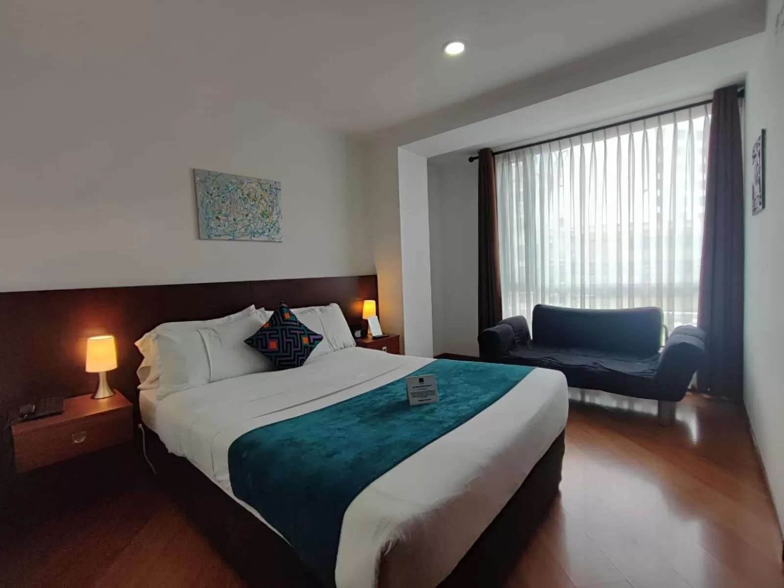 Bedroom, Bed in Hotel Casa Galvez