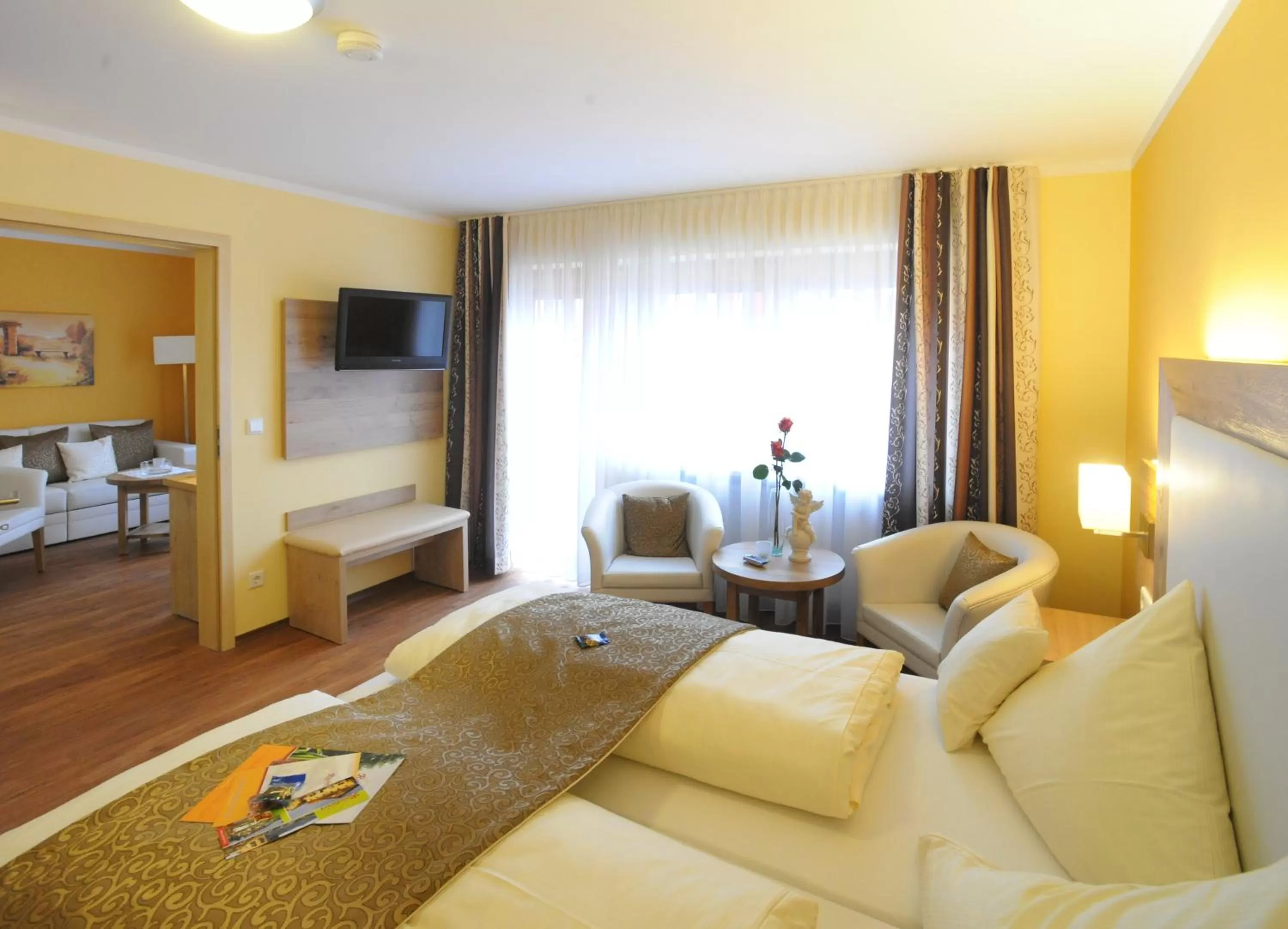 Photo of the whole room, Bed in Wander und Aktiv Hotel Rösslwirt