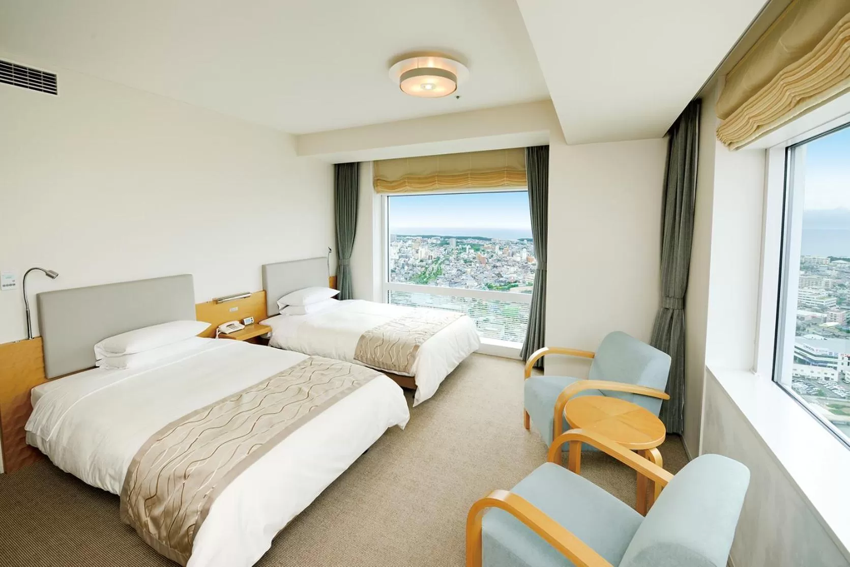 Photo of the whole room, Bed in Hotel Nikko Niigata