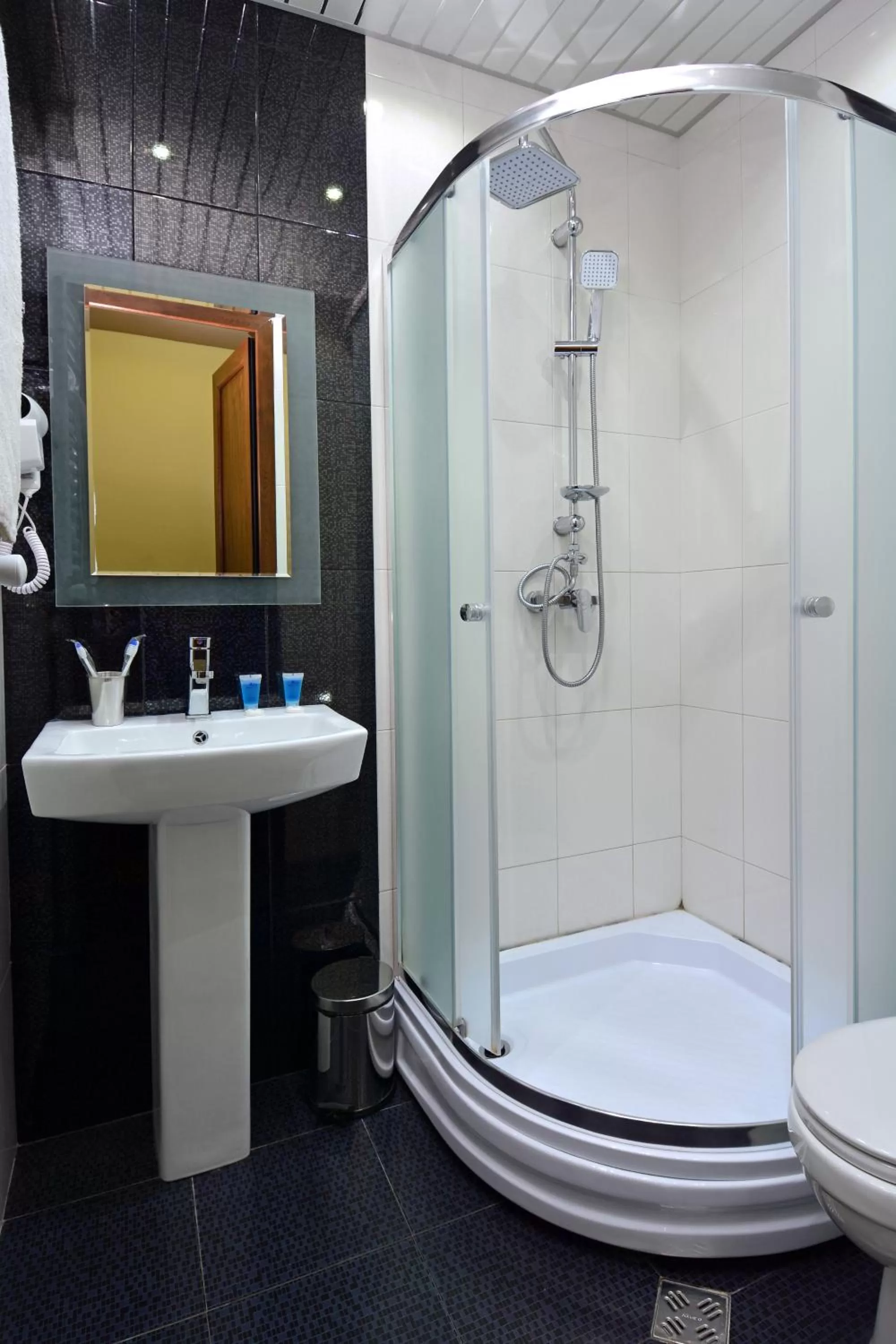 Shower in Hotel Diamond