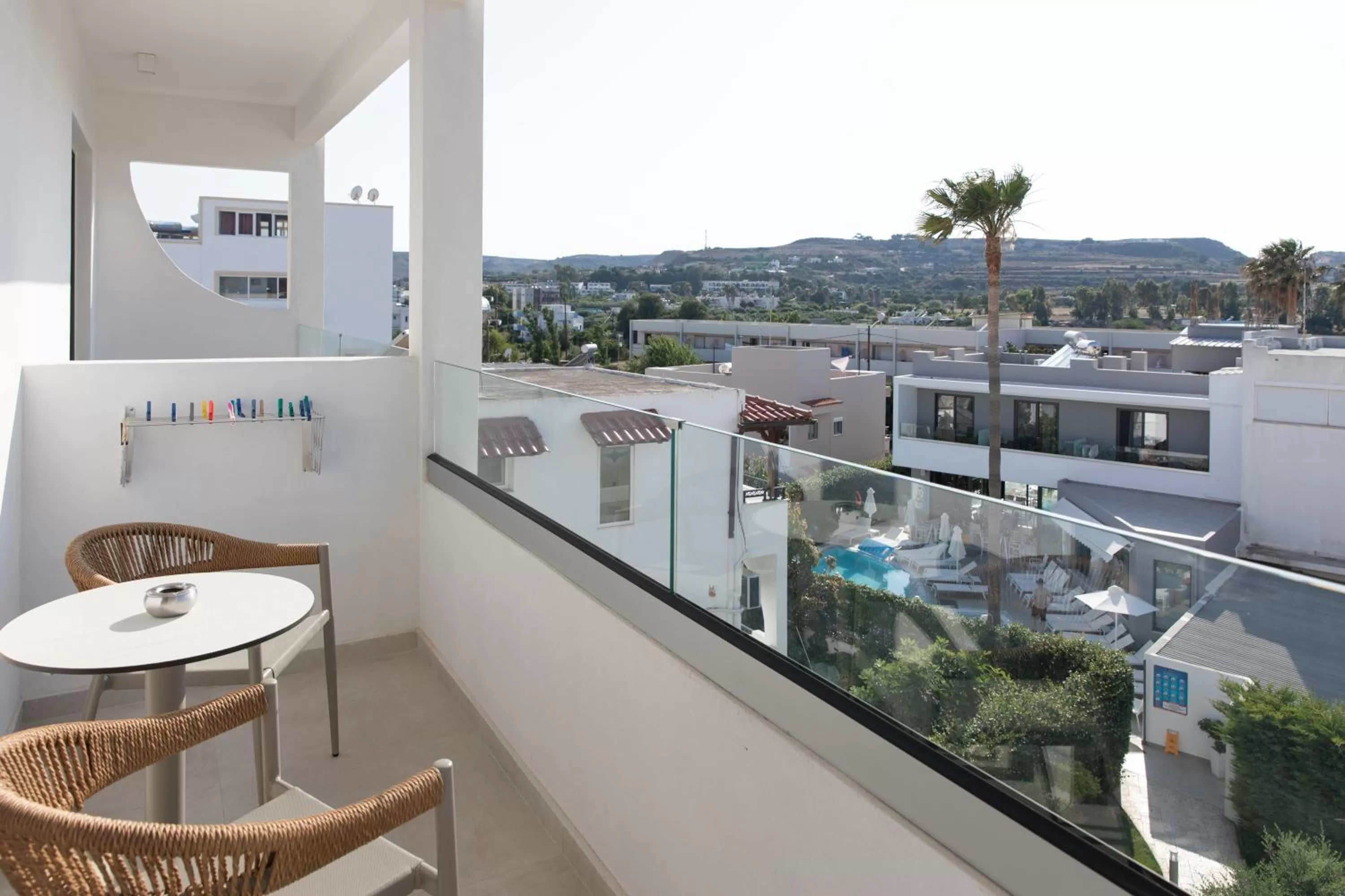 Balcony/Terrace in Agrelli Hotel & Suites
