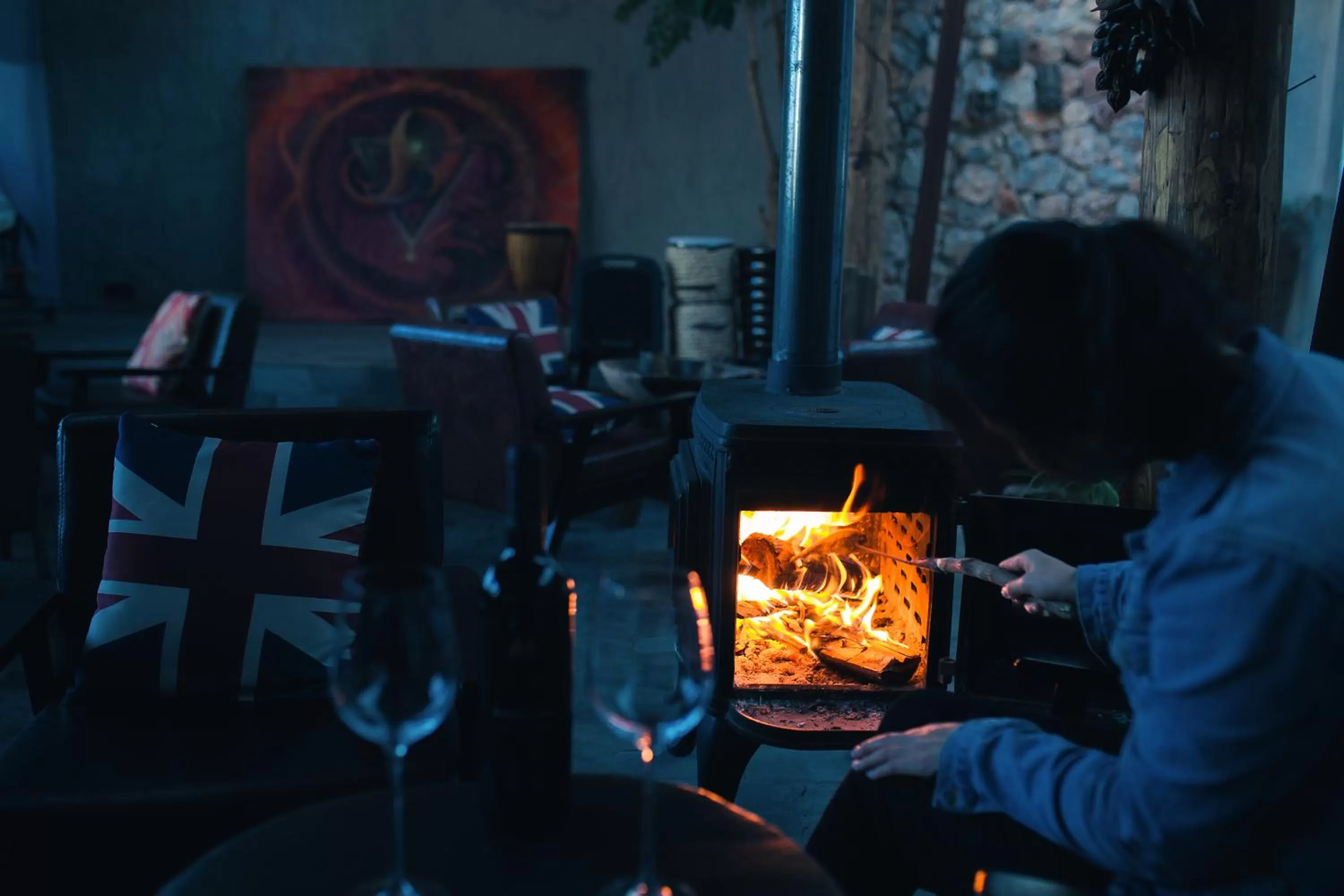 Library in Hidden Hotel