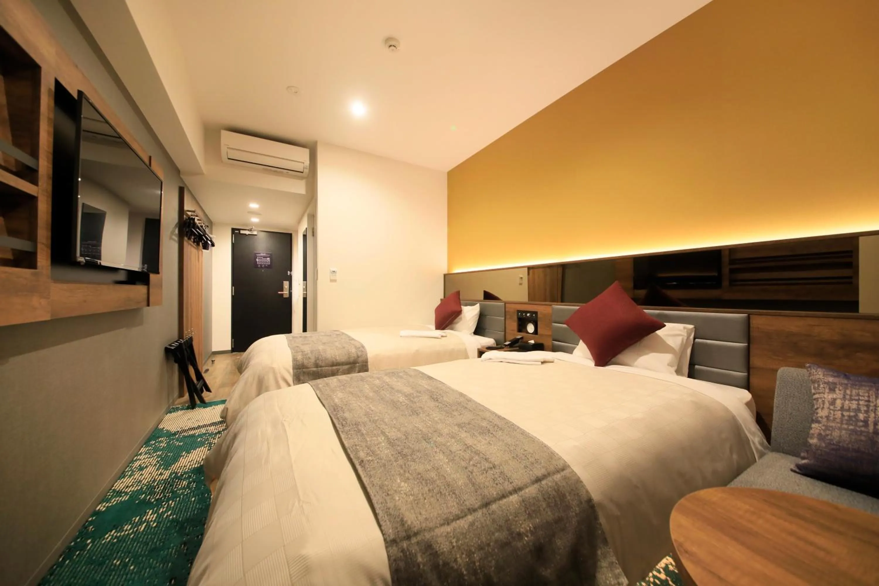 Bed in Quintessa Hotel Fukuoka Tenjin Minami