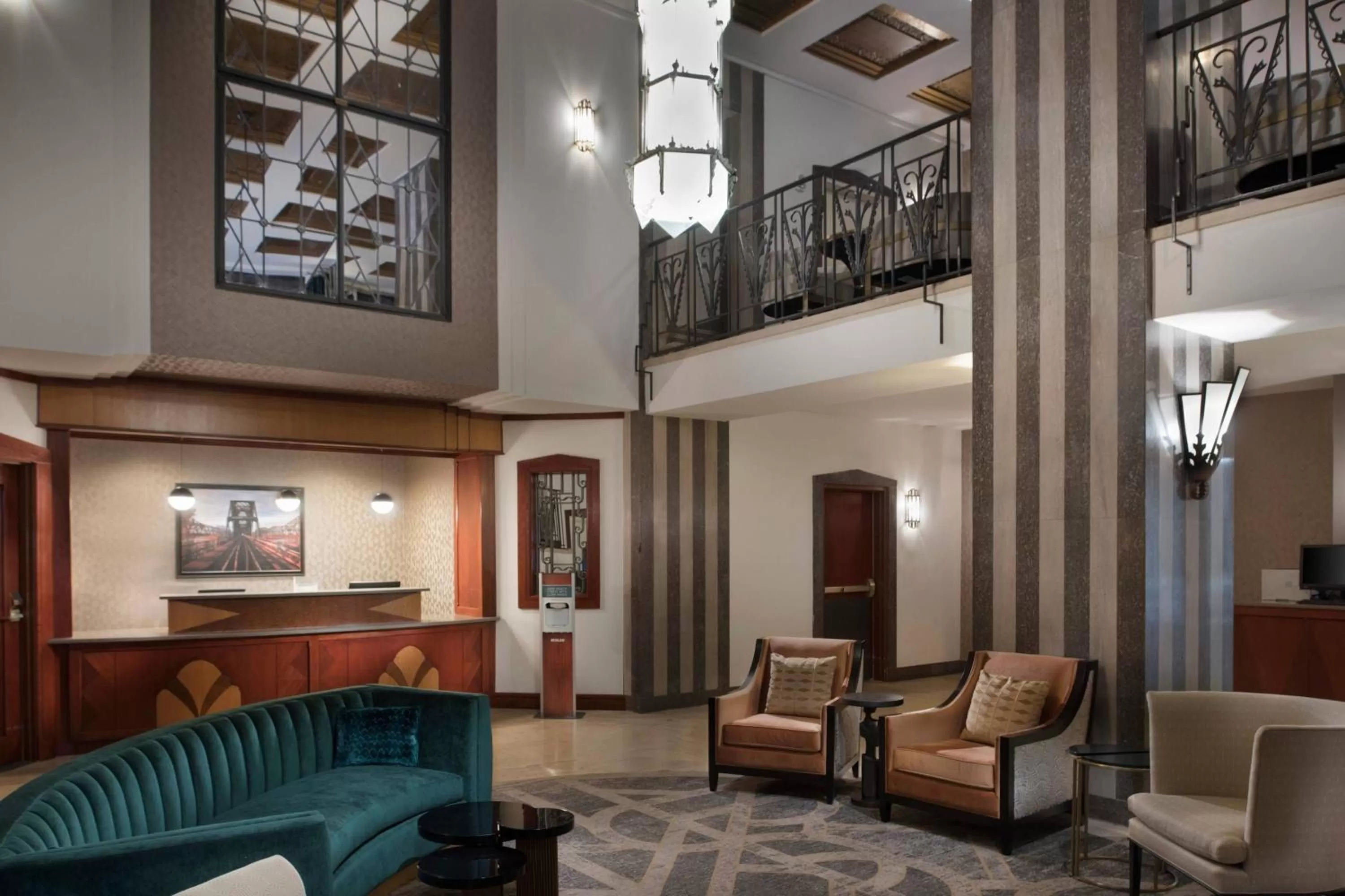 Lobby or reception in Residence Inn Memphis Downtown