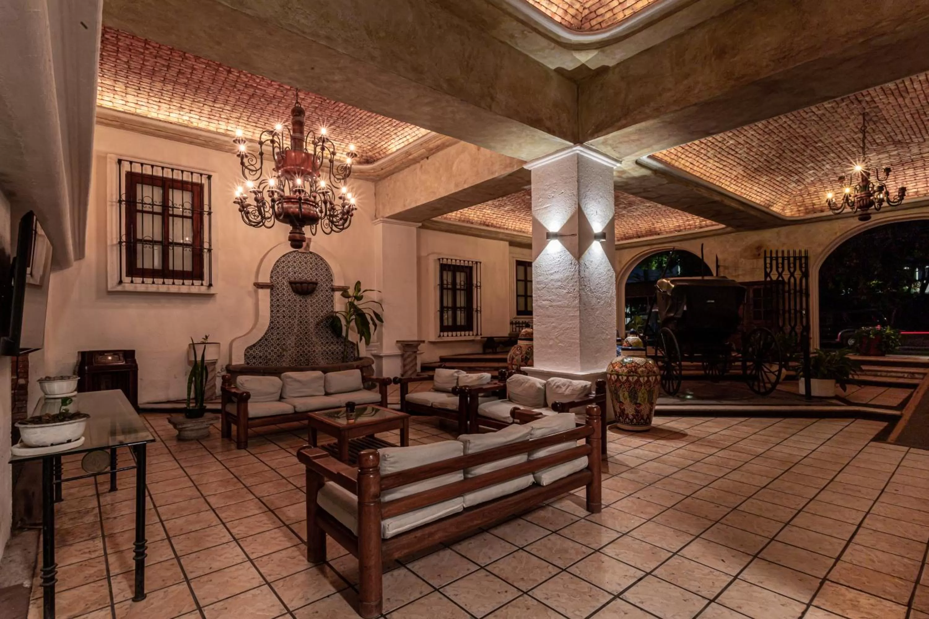 Living room in Soy Local Puerto Vallarta