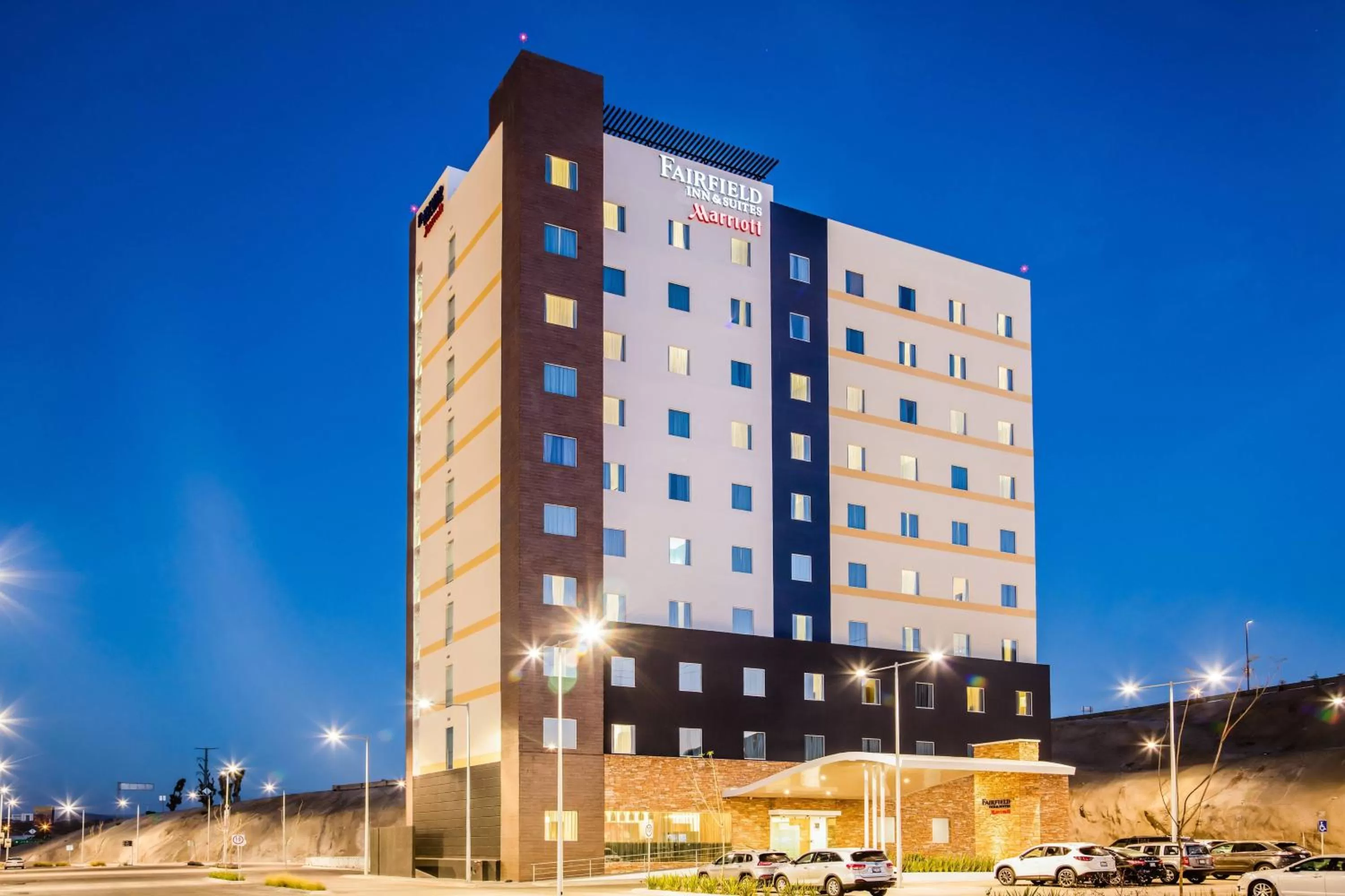 Property building in Fairfield Inn & Suites Queretaro Juriquilla