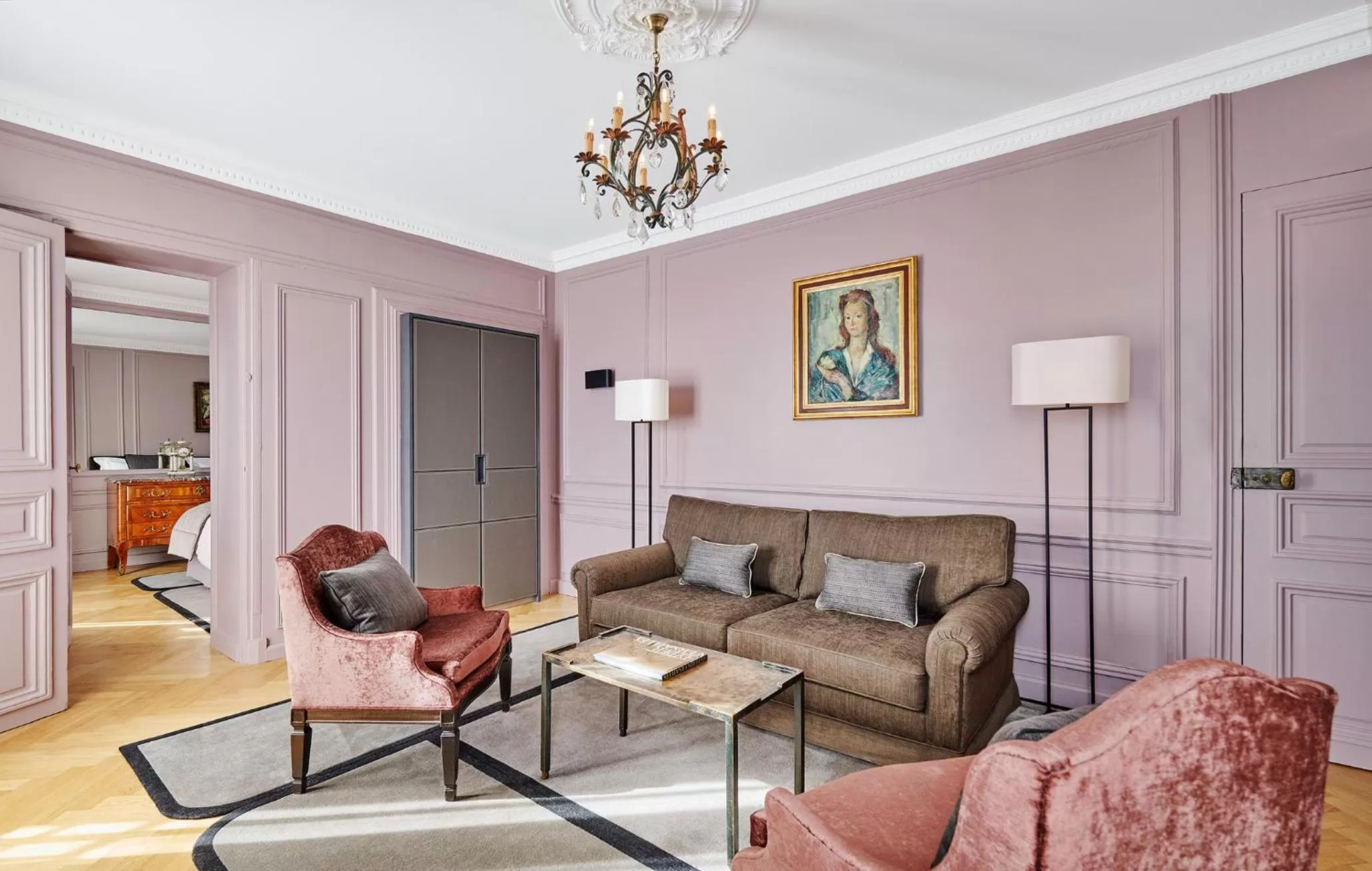 Living room, Seating Area in Hôtel Lancaster Paris Champs-Elysées