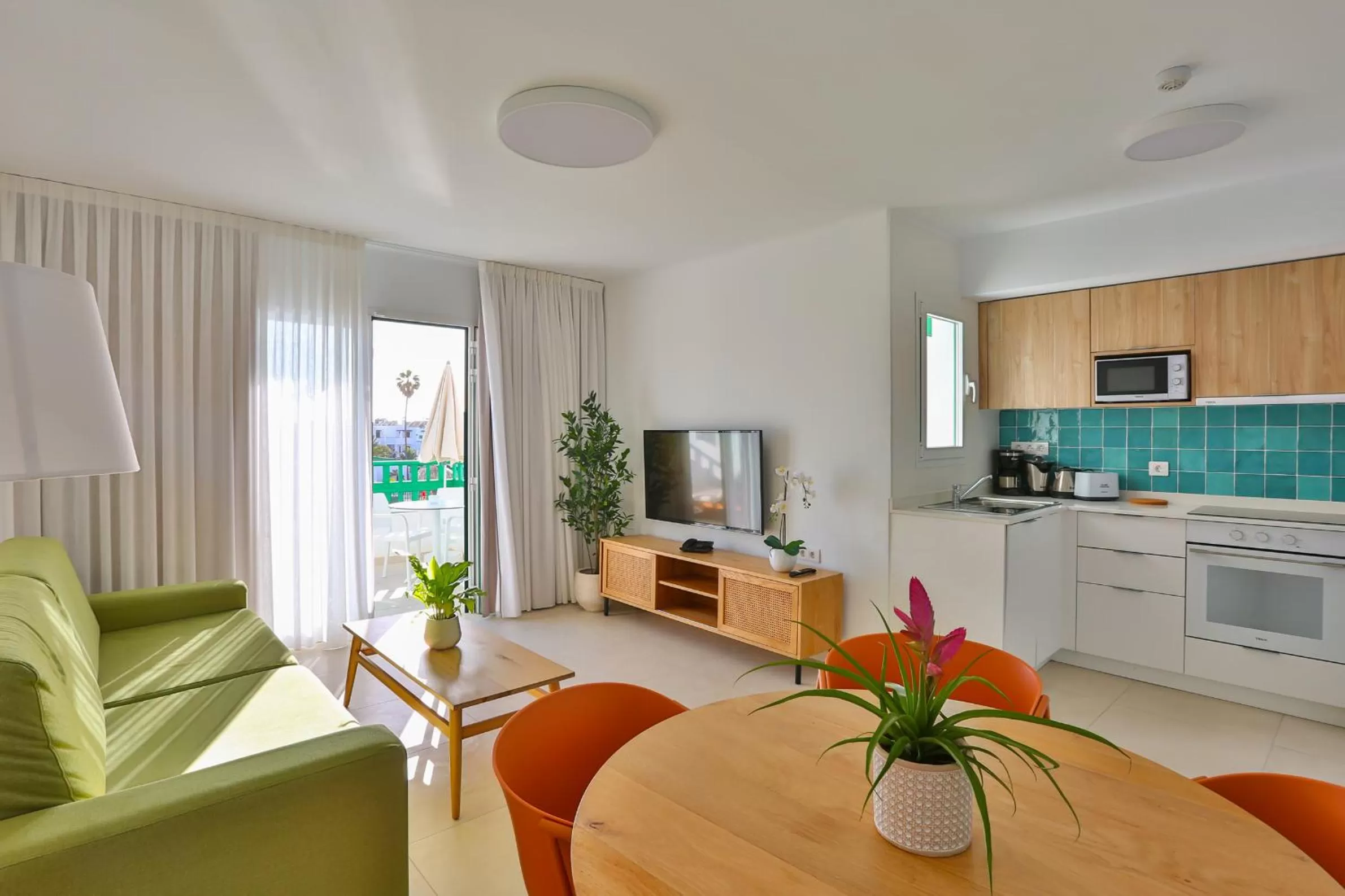 Living room in Nazaret Apartments