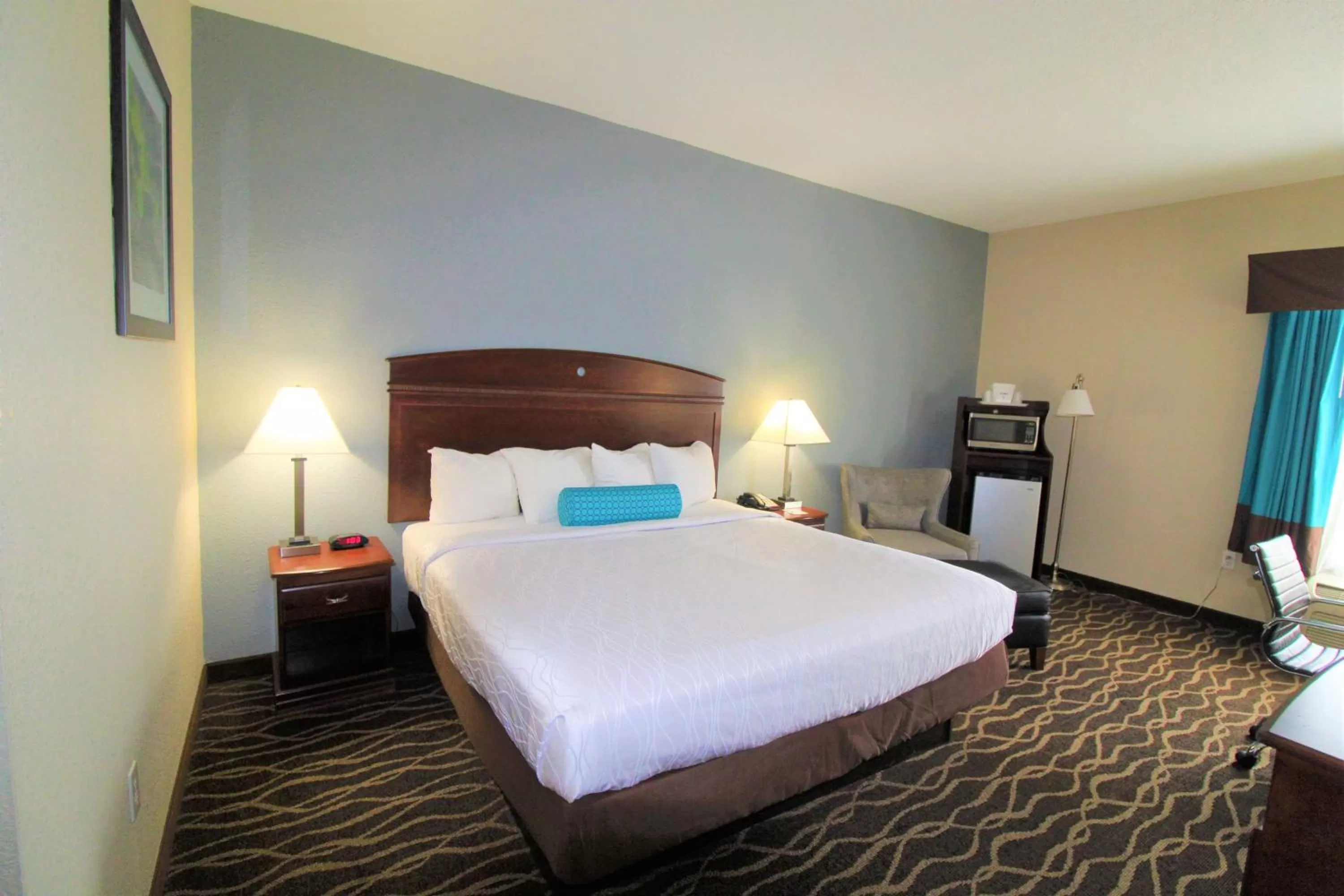 King Room with Roll-In Shower - Mobility Access/Communication Assistance/Non-Smoking in Best Western Albemarle Inn