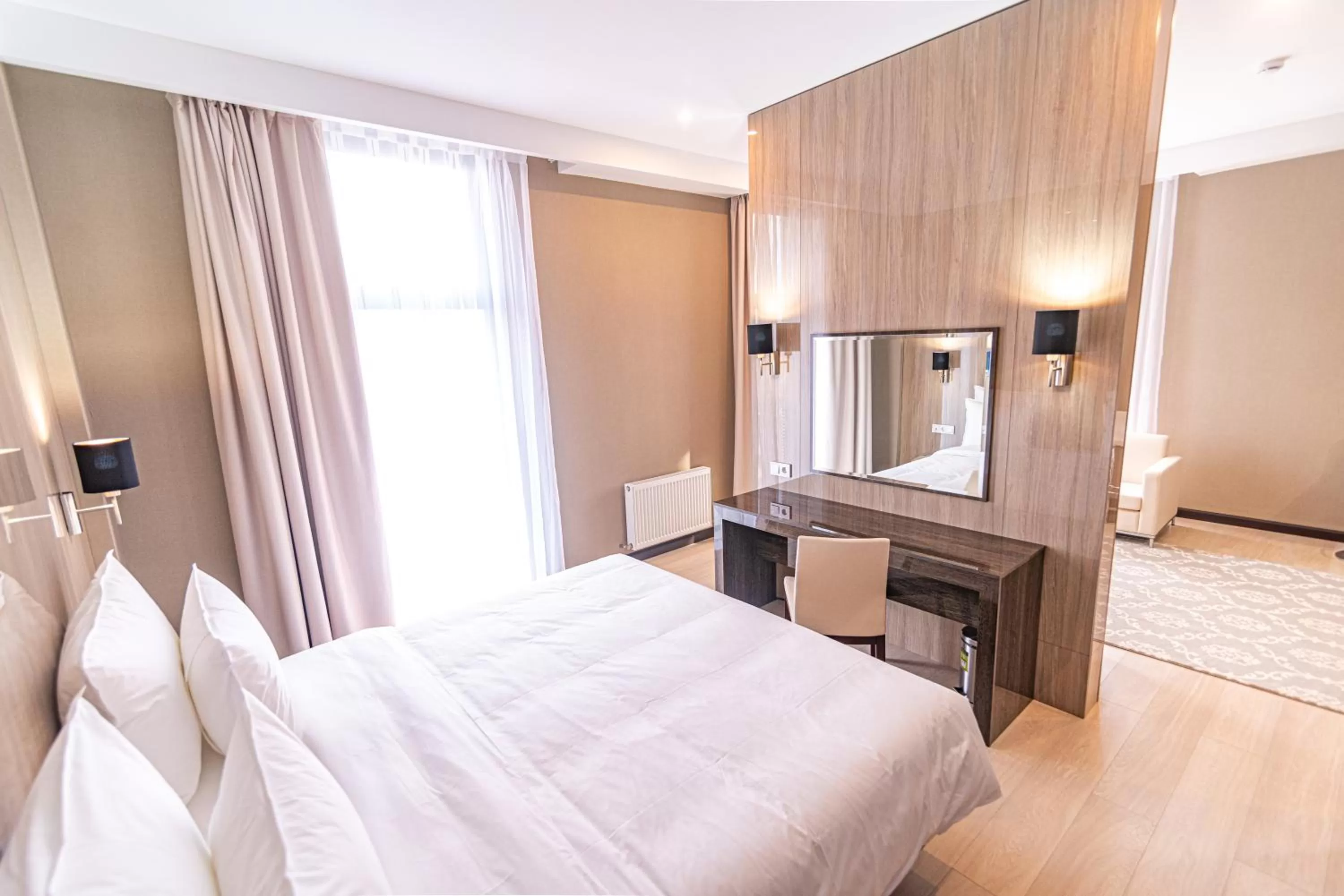 Bed in Resident City Hotel