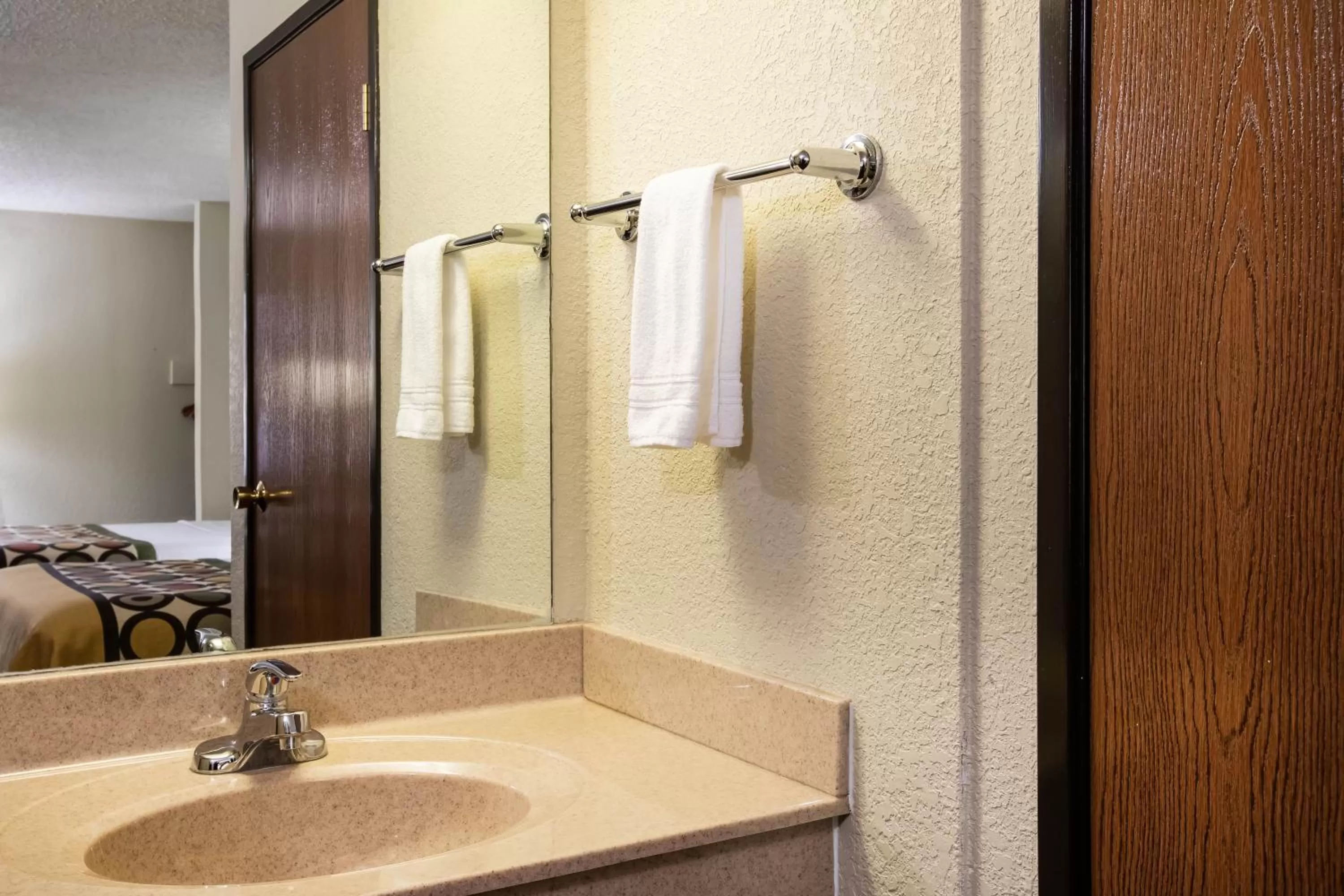 Bathroom in Super 8 by Wyndham Wichita East