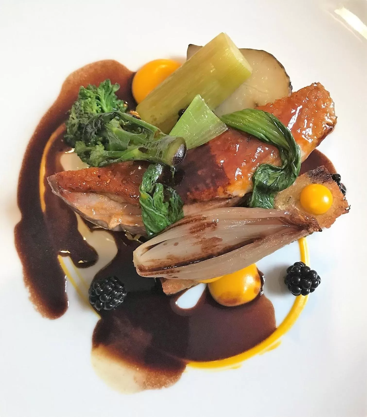 Food close-up in Craig-y-Dderwen Riverside Hotel