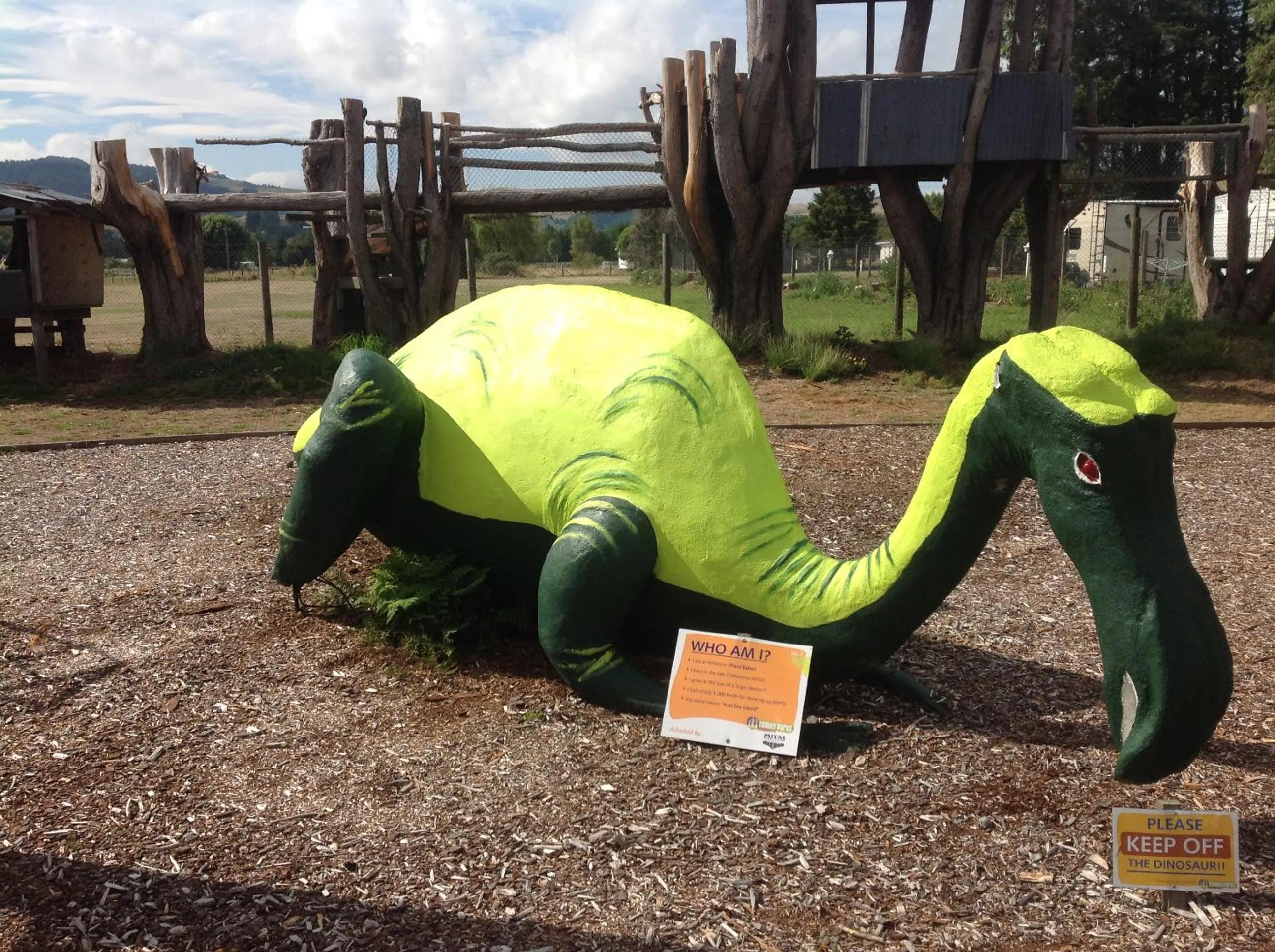 Decorative detail in All Seasons Holiday Park