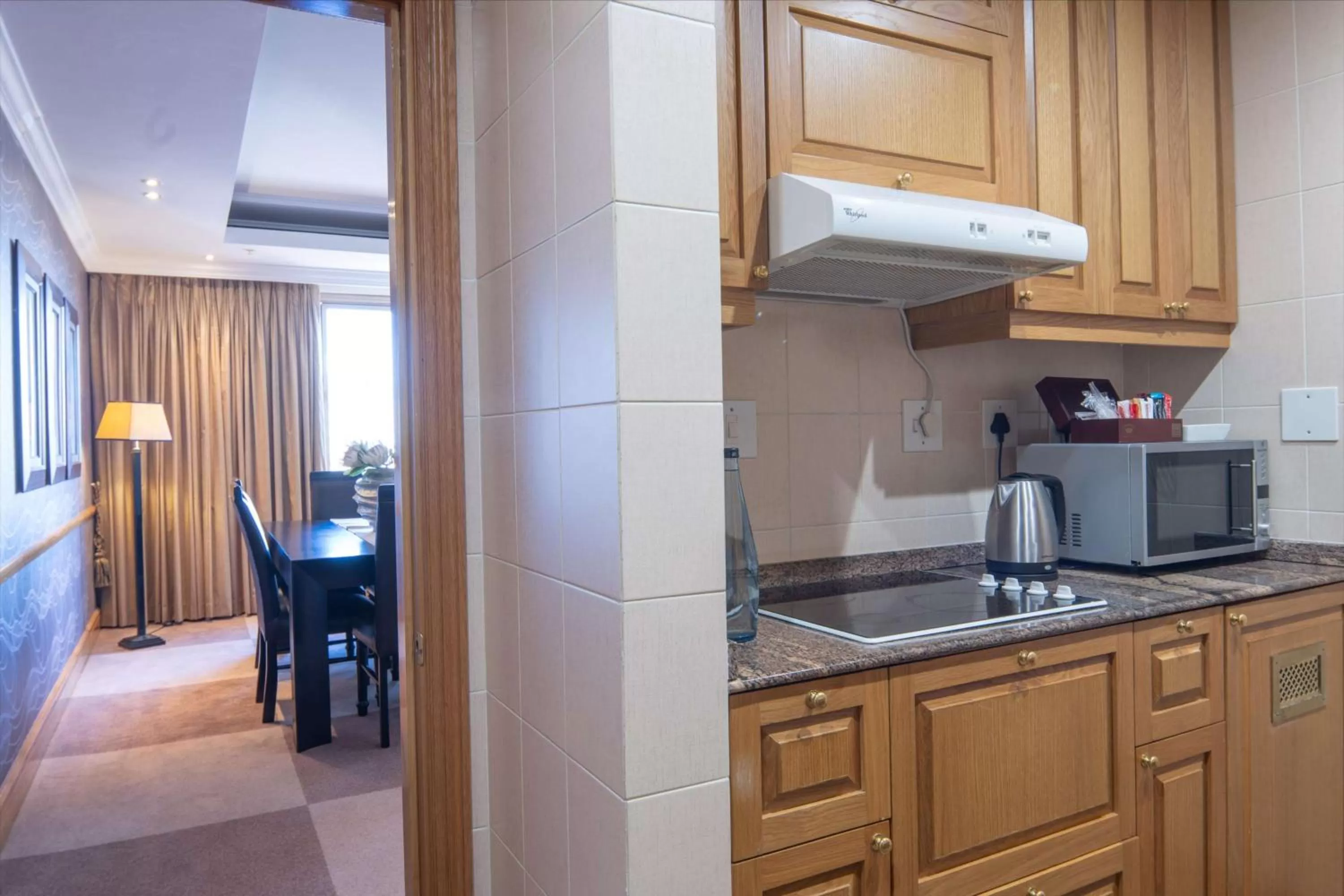 Kitchen or kitchenette in Hilton Sandton