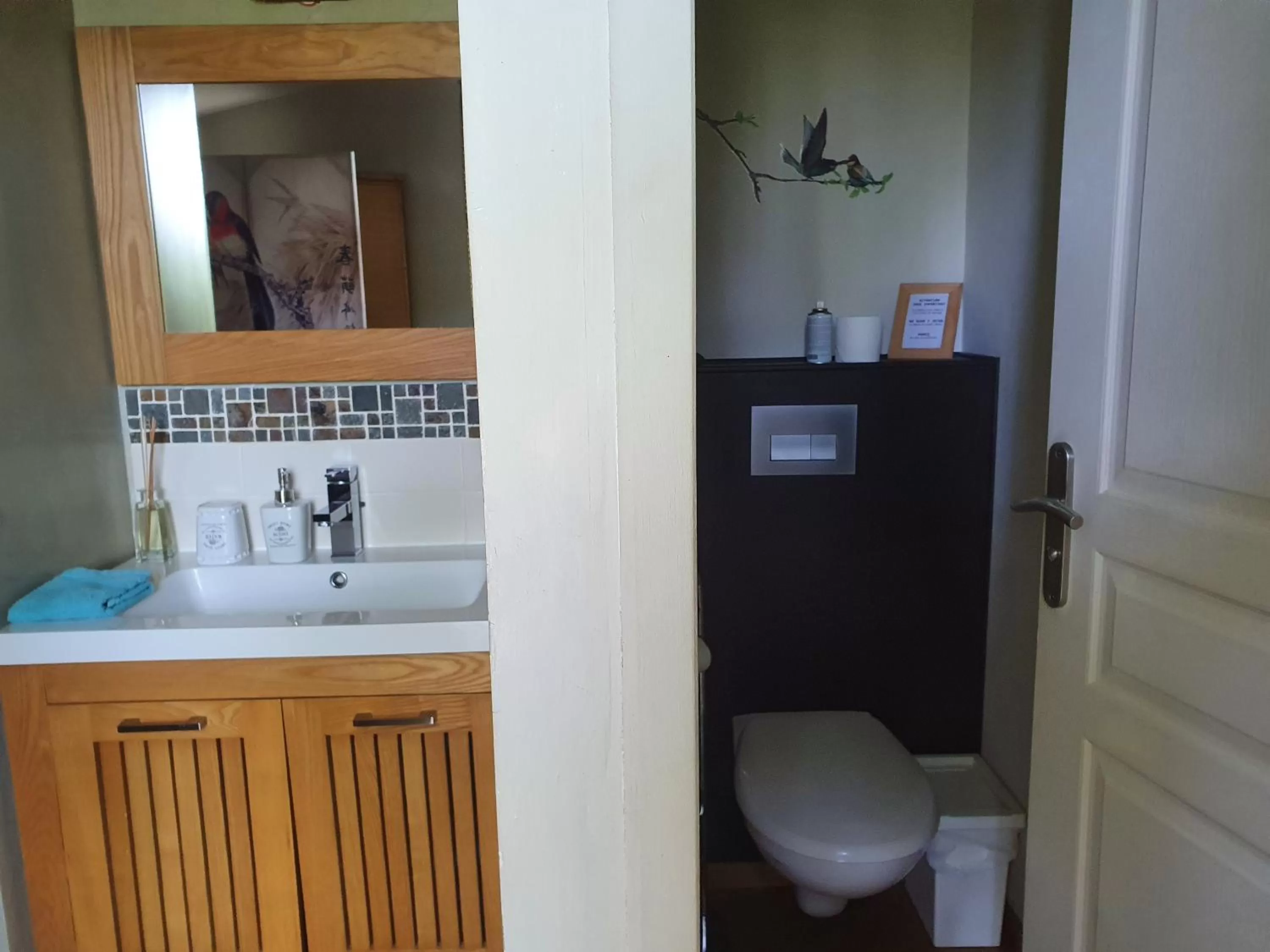 Toilet, Bathroom in Chambres d'hôtes Le Bois Des Frênes