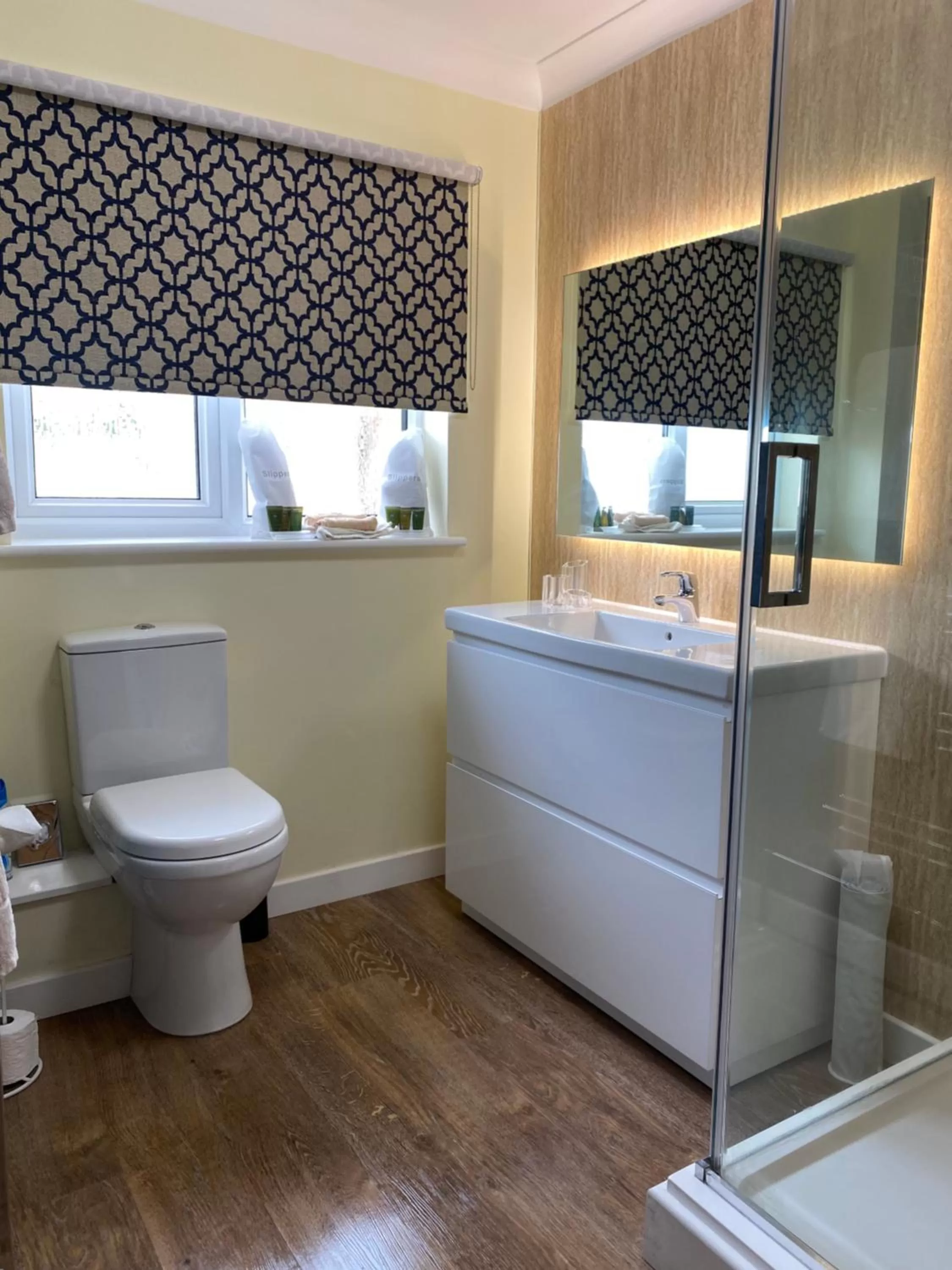 Bathroom in Toppesfield House B&B