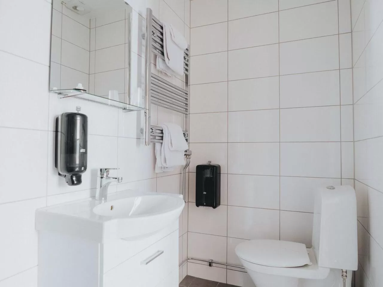 Bathroom in Arboga Stadshotell