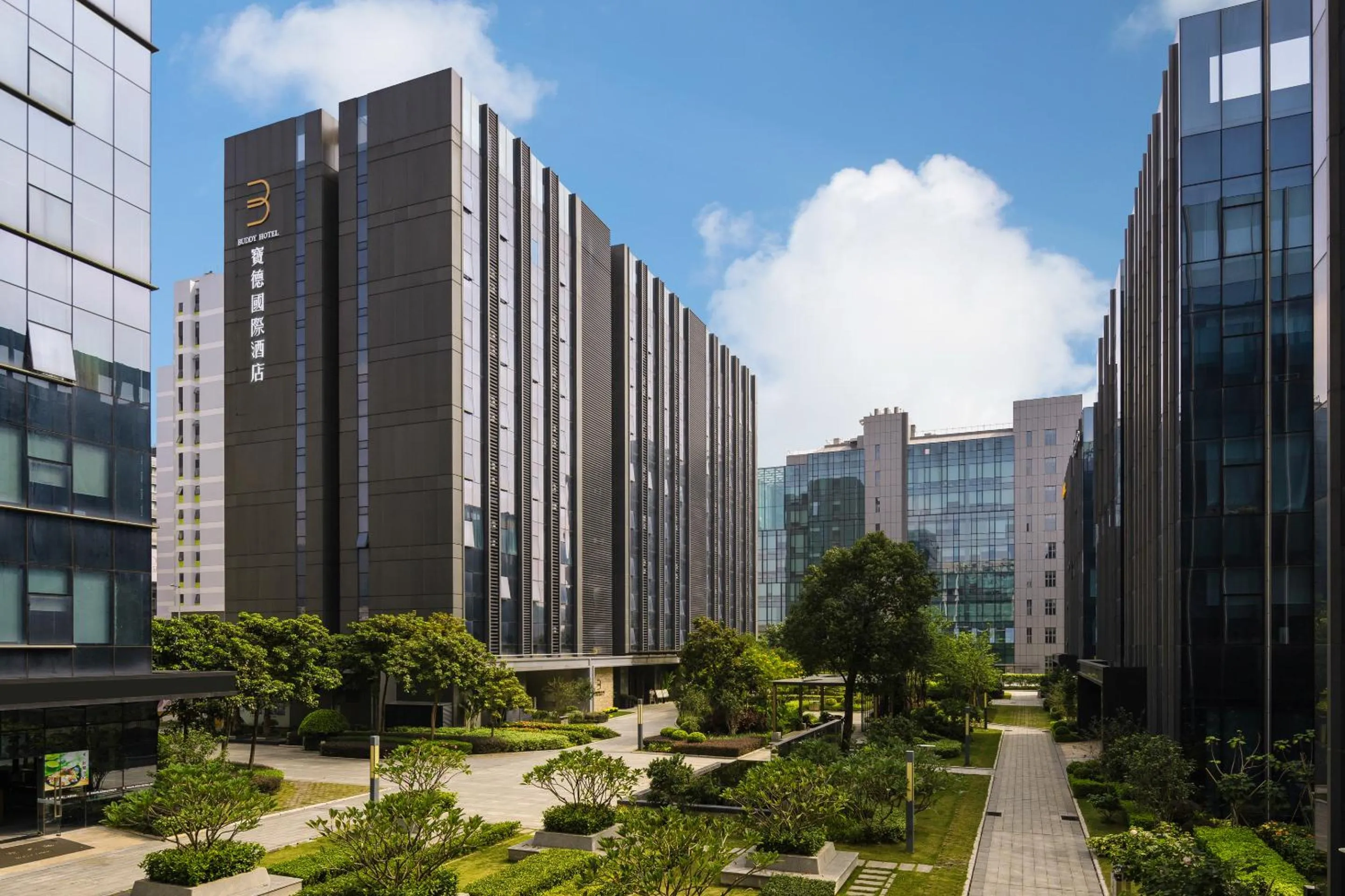 Property building in Buddy Hotel-Free Shuttle to Canton Fair Complex during Canton Fair Period