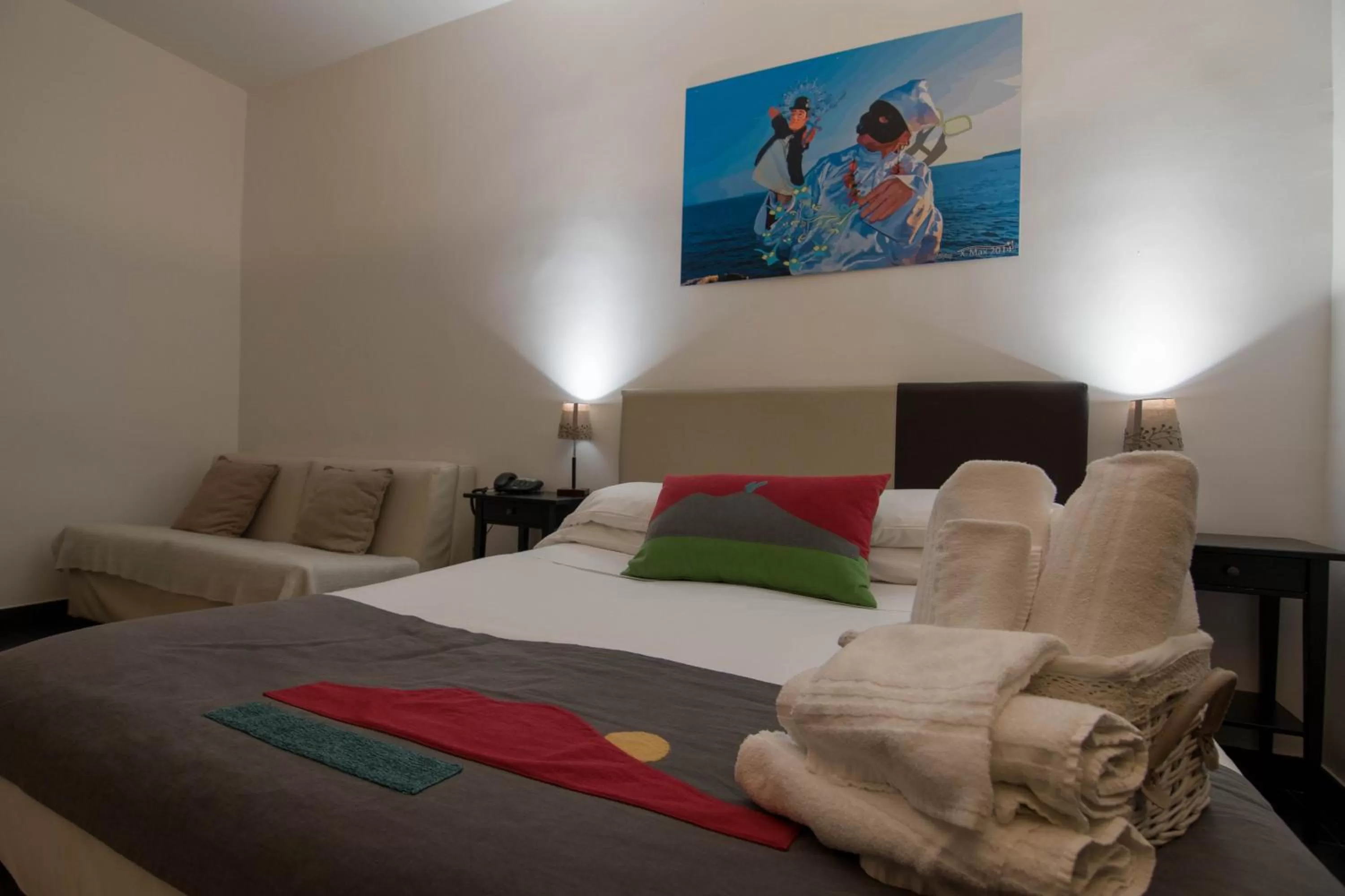 Bedroom, Bed in Hotel Plebiscito Aparthotel