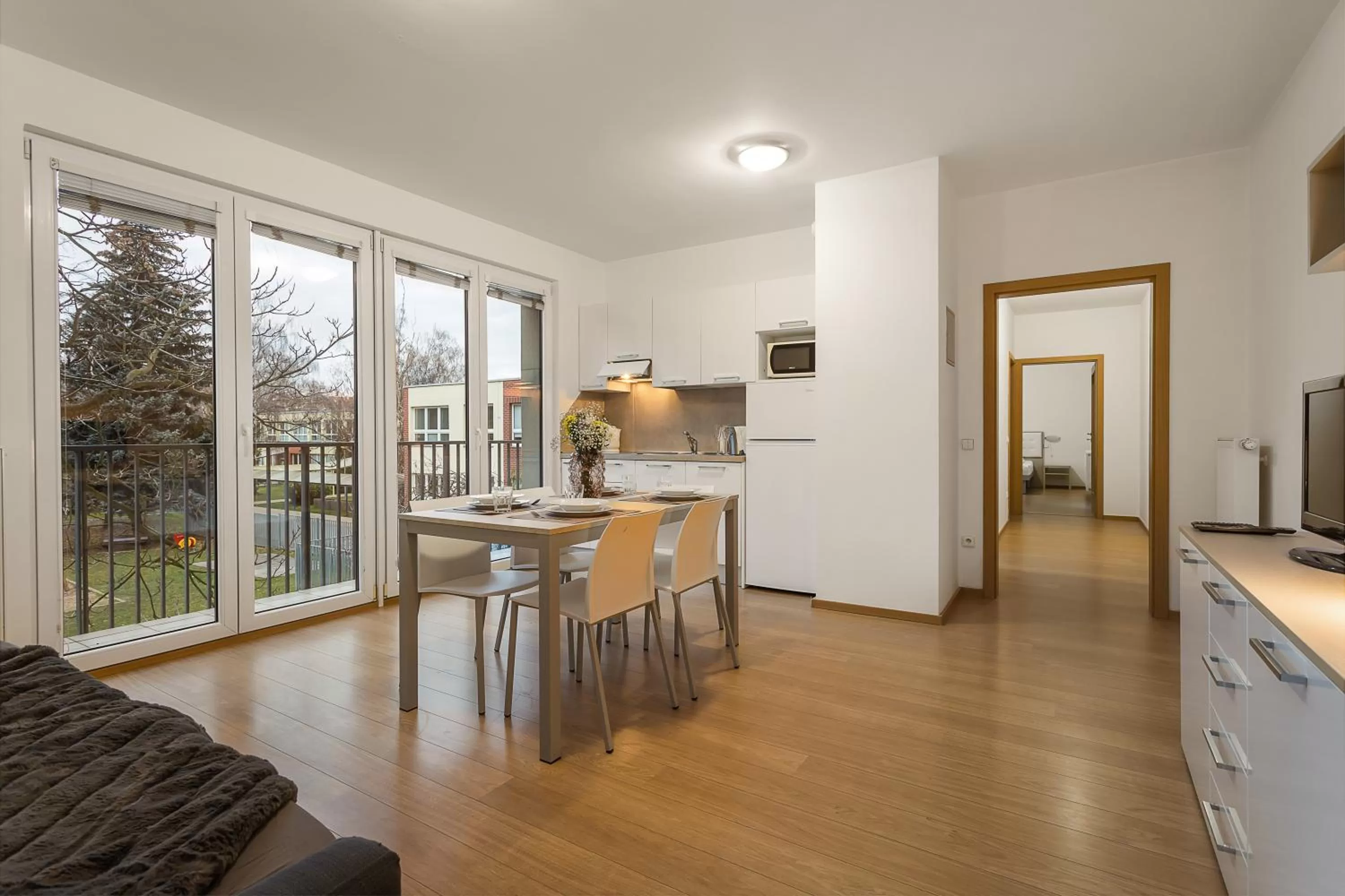 Kitchen or kitchenette in Prague City Residence