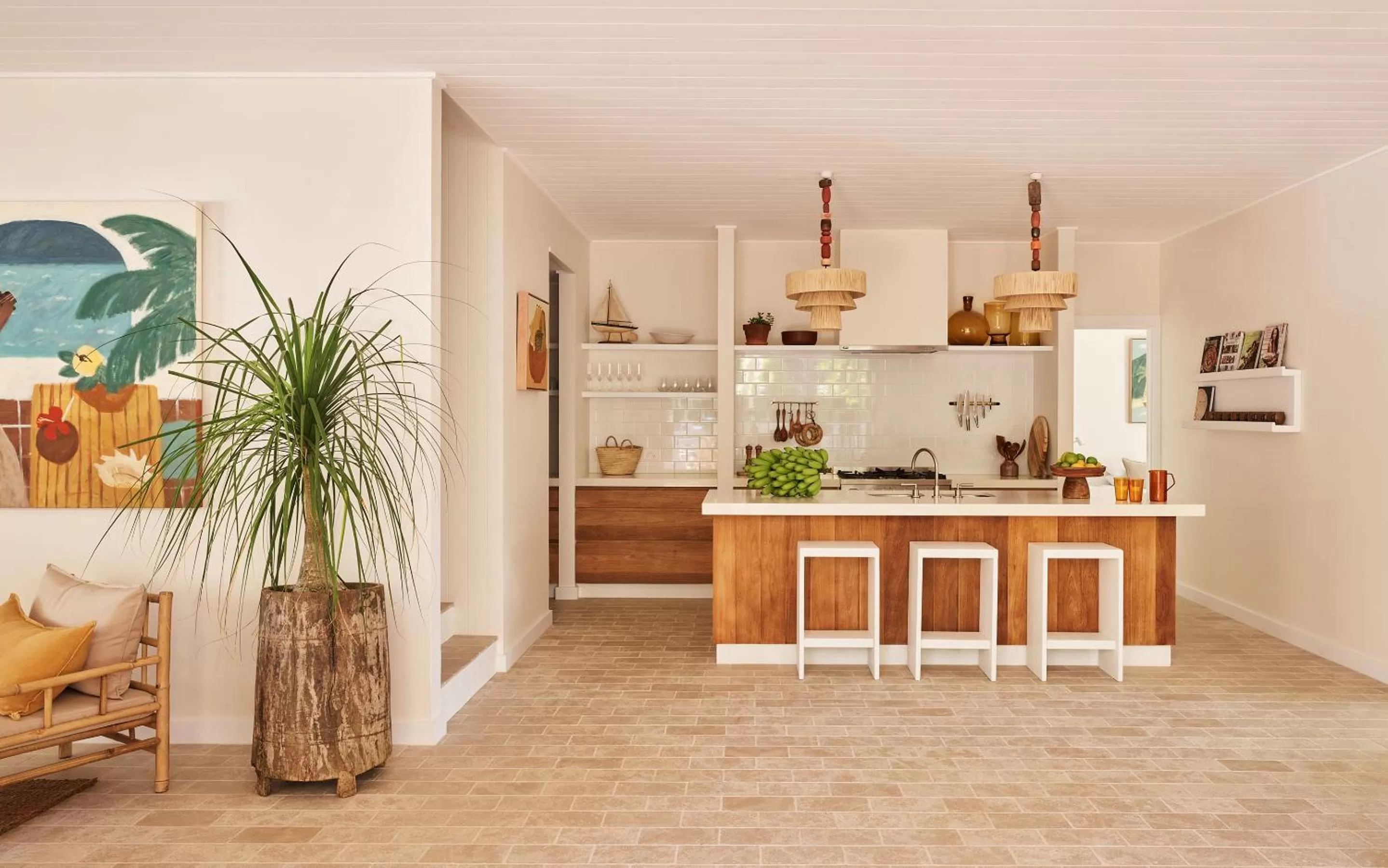 kitchen in Atlantic Byron Bay