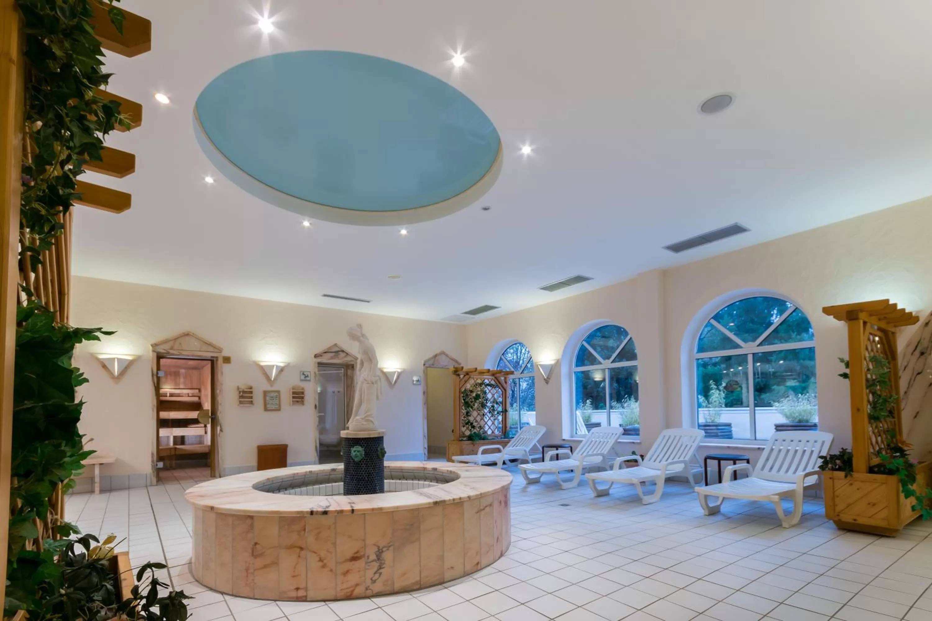 Sauna in Familien Apartmenthotel Panoramic