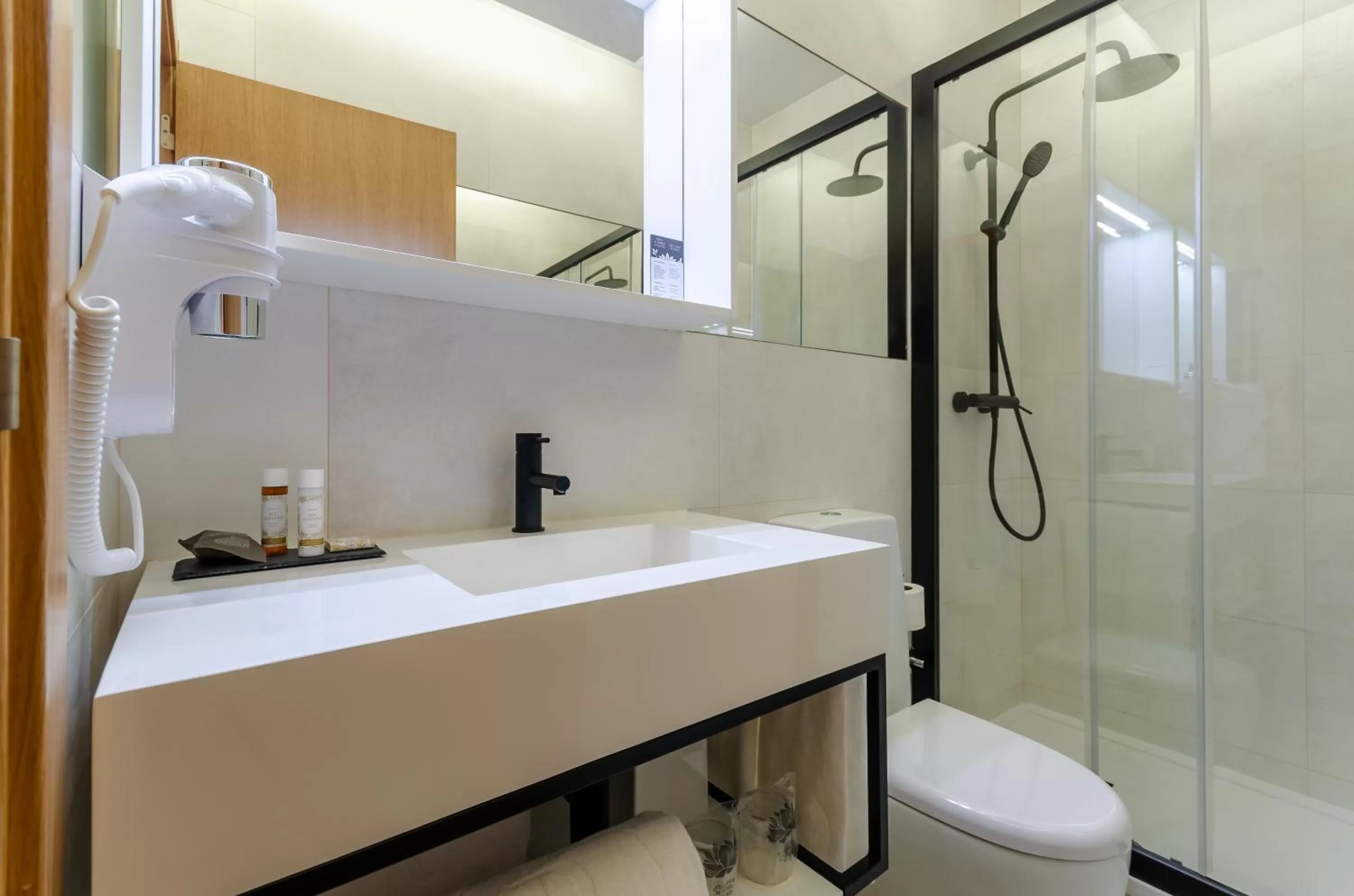 Bathroom in Rossio Plaza Hotel