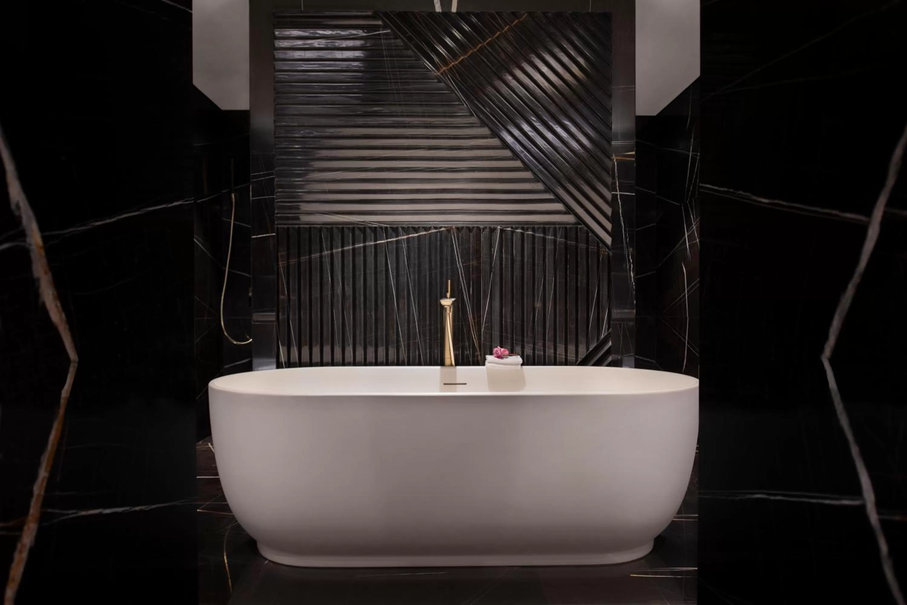 Bathroom in Steigenberger Hotel Doha