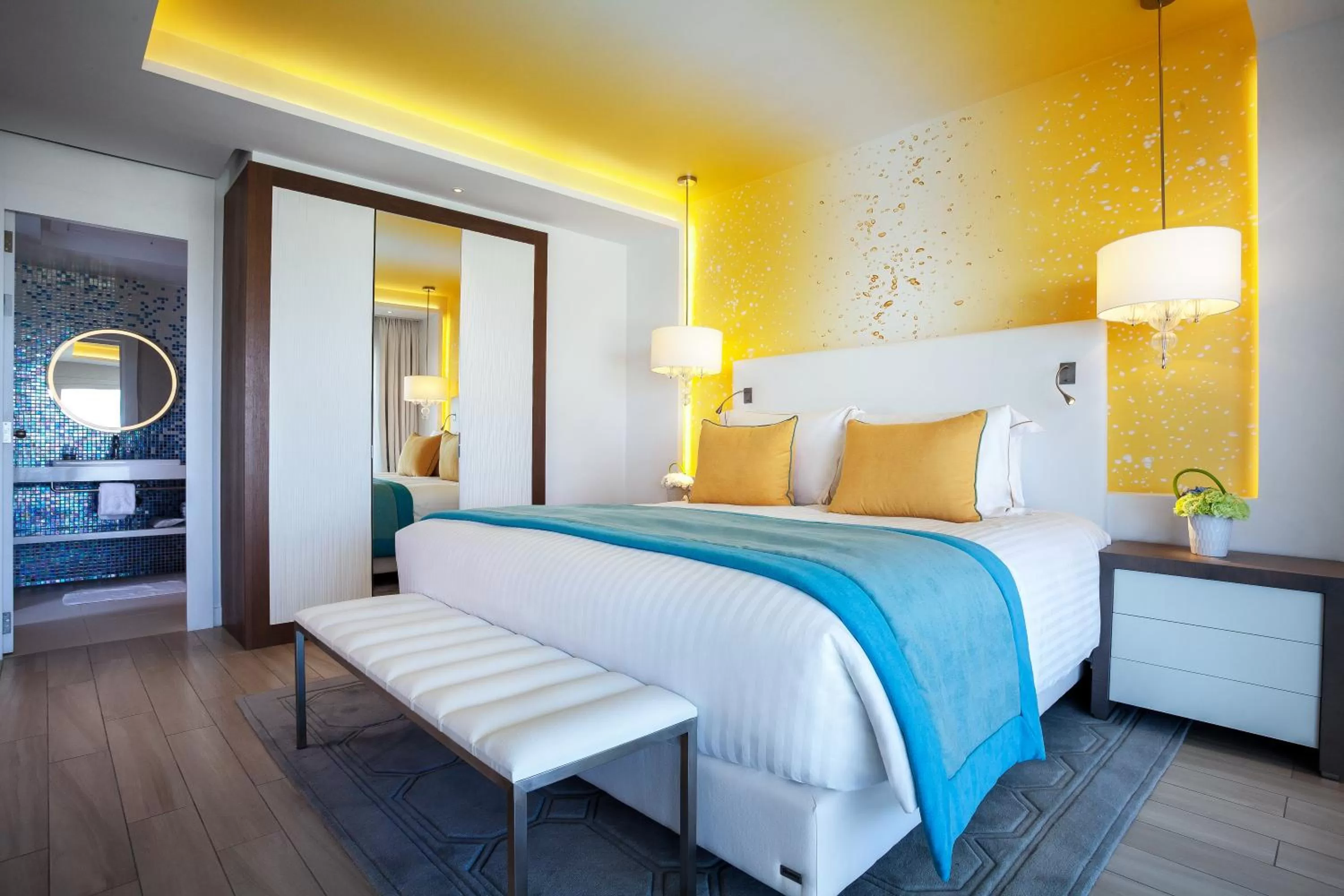 Bedroom, Bed in Vichy Célestins Spa Hôtel Casablanca