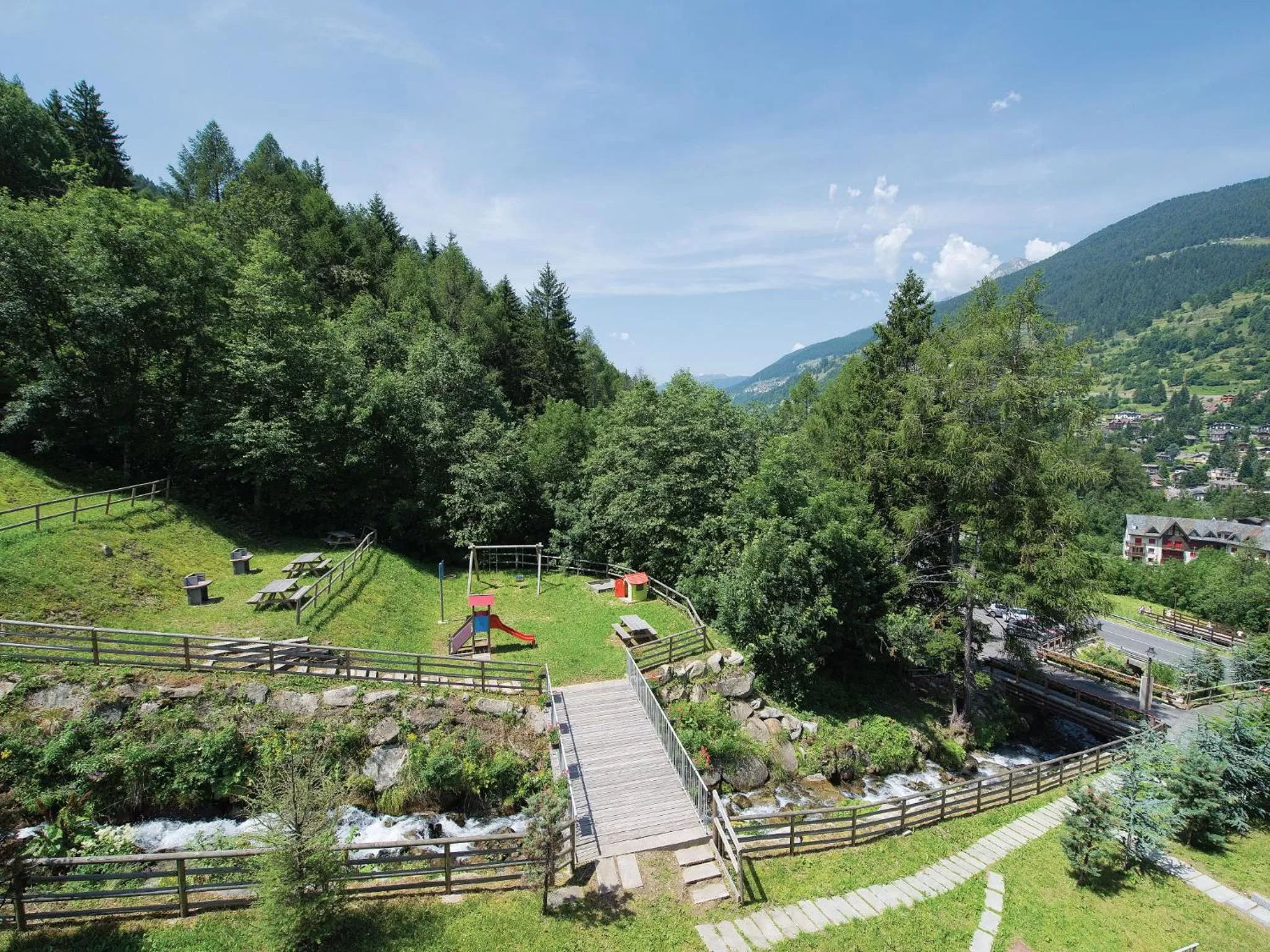 Natural landscape in Residence Adamello Resort