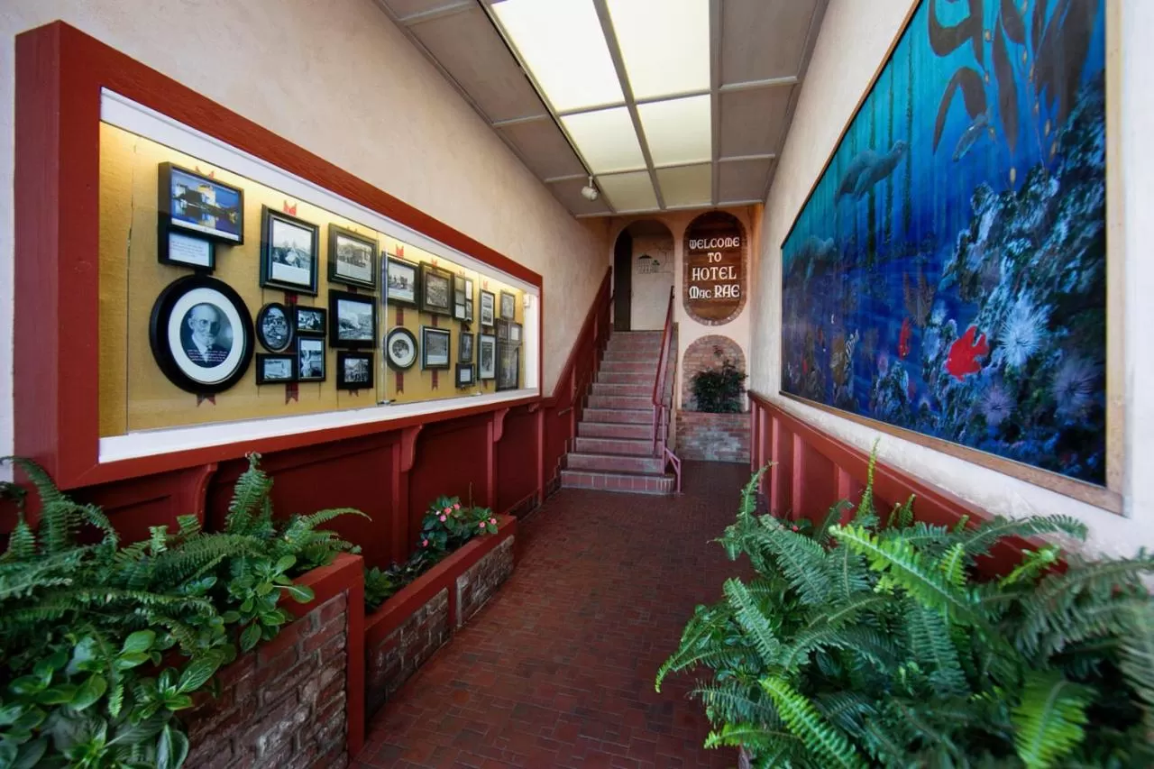 Lobby or reception in Hotel Mac Rae