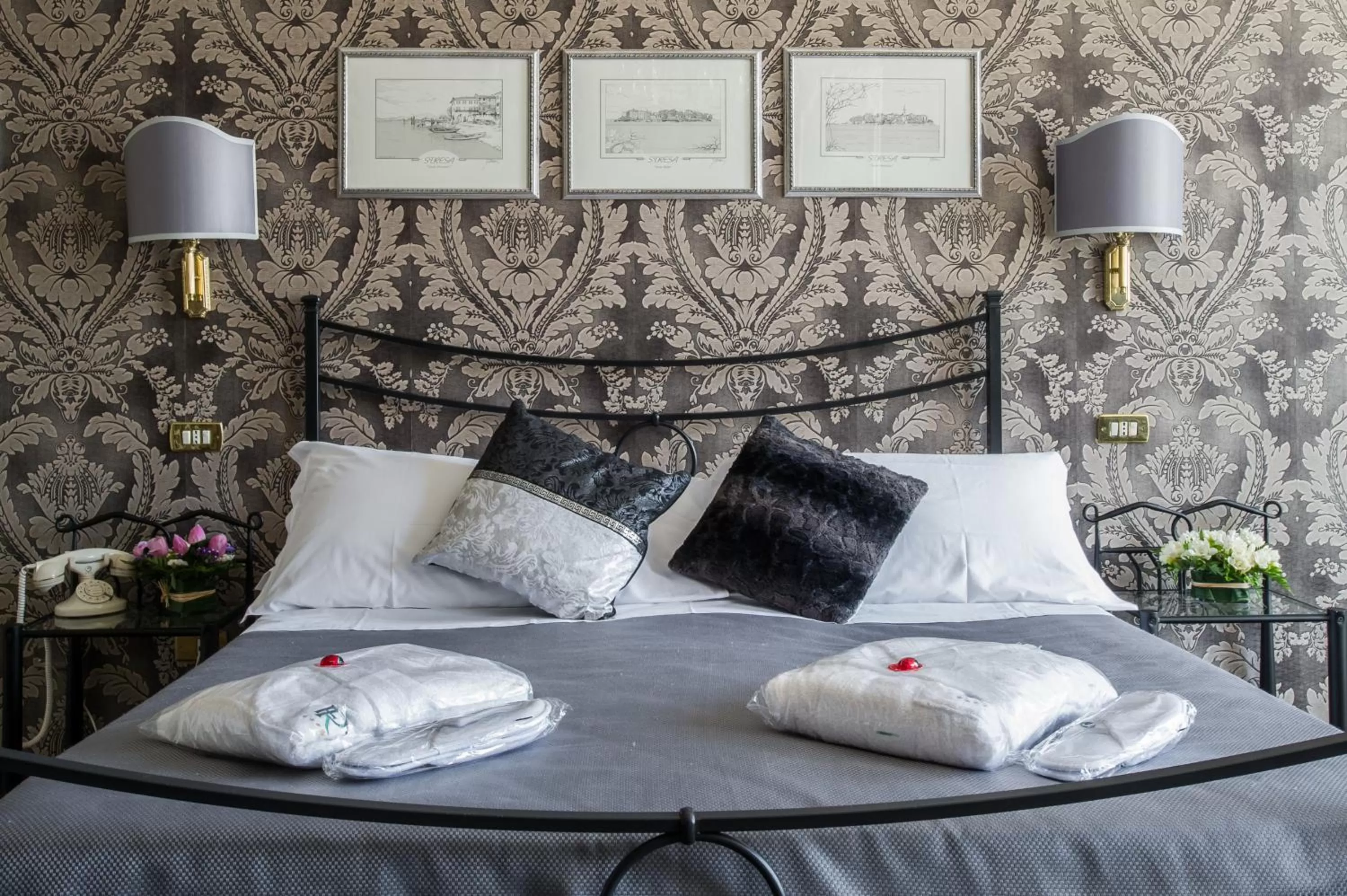 Bed in Hotel Residenza In Farnese