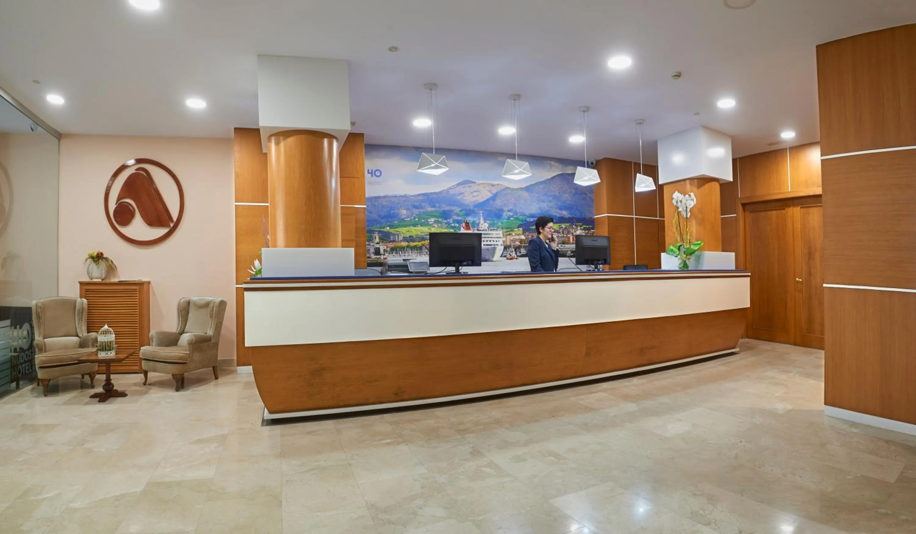 Lobby or reception in Hotel 40 Nudos