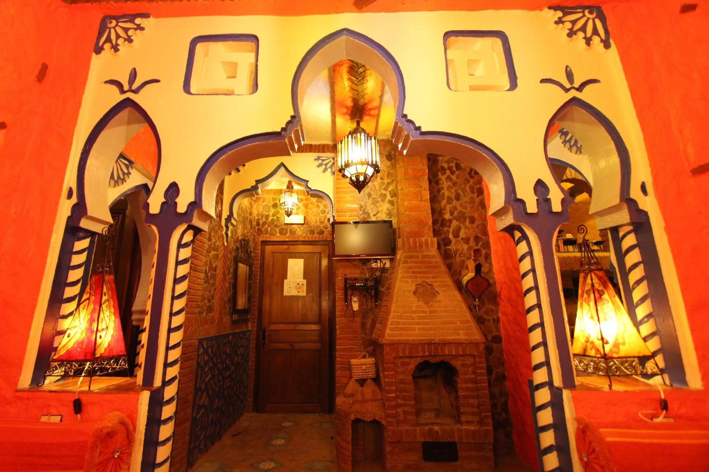 Living room in Résidence Hoteliére Chez Aziz