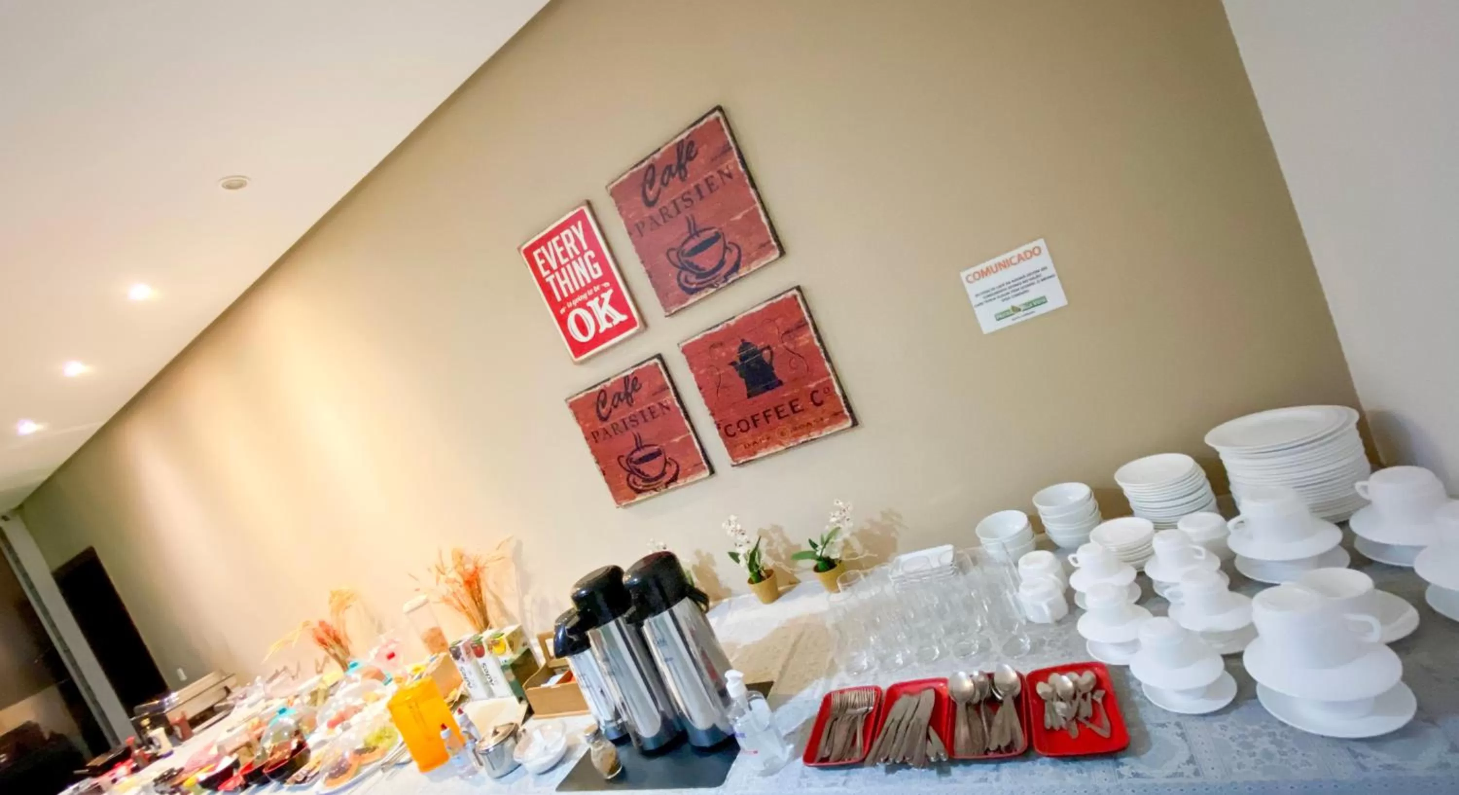 Restaurant/places to eat in Hotel Bela Vista Arujá