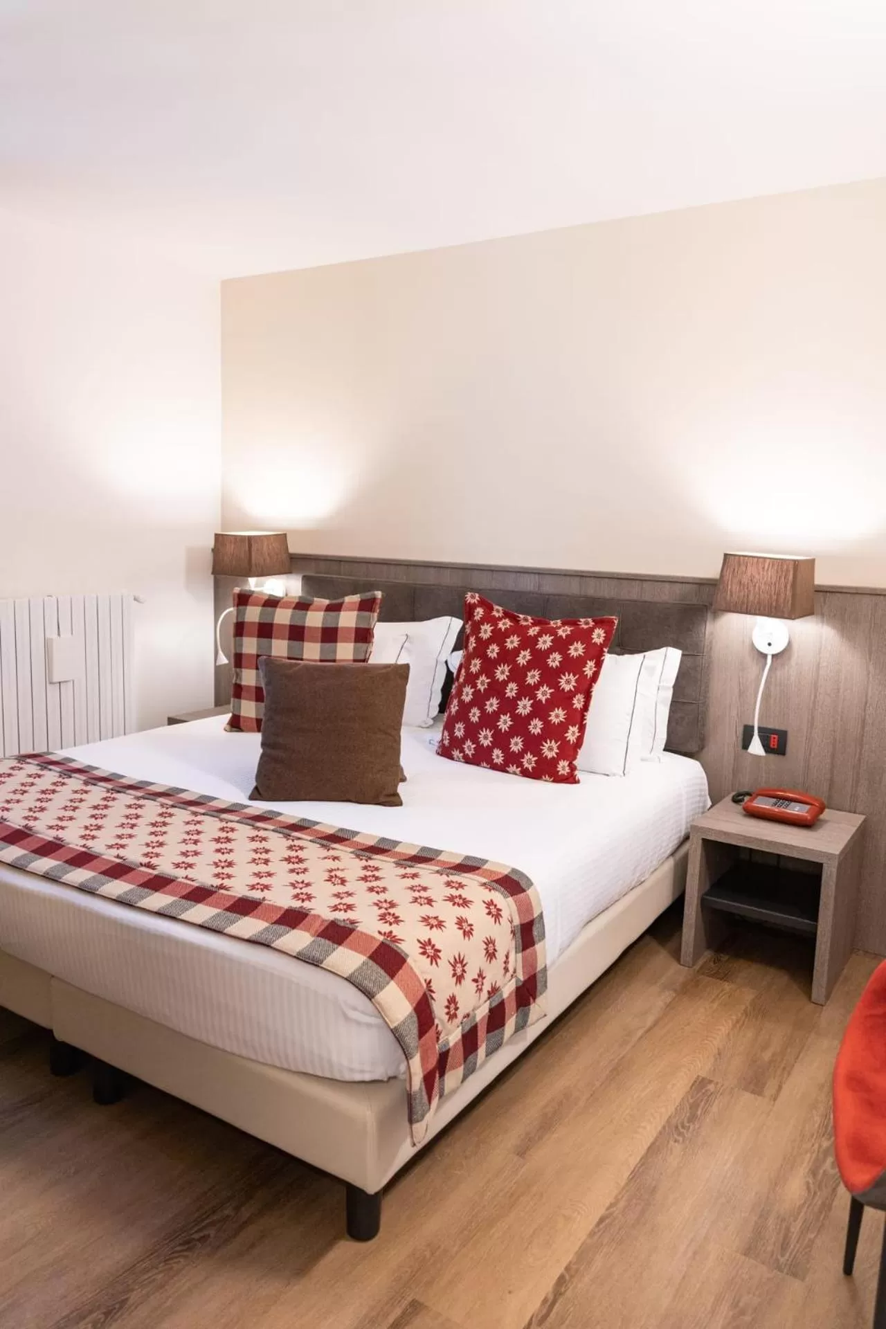 Bed in Olimpia Hotel