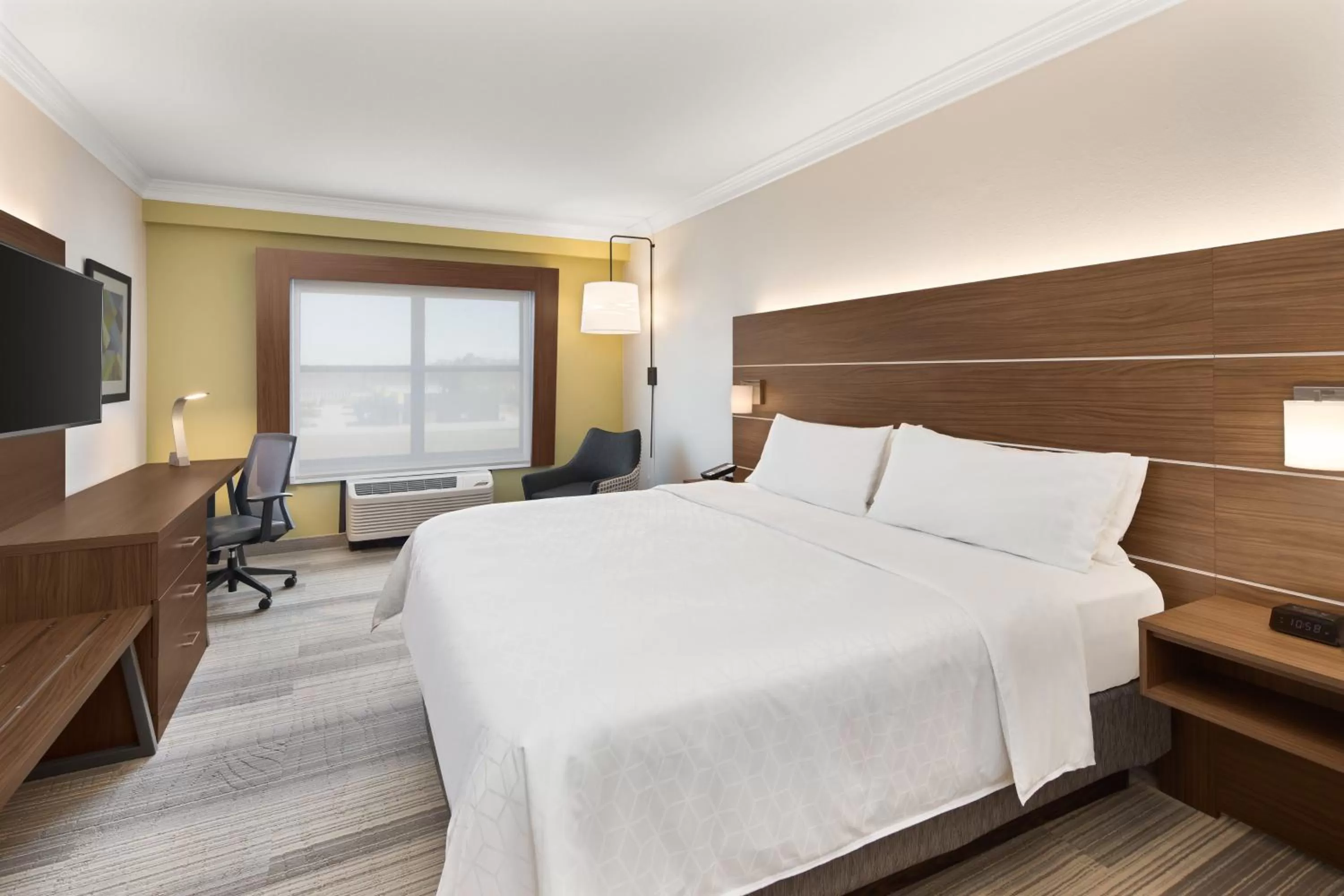 Photo of the whole room, Bed in Holiday Inn Express Hotel & Suites Byron by IHG