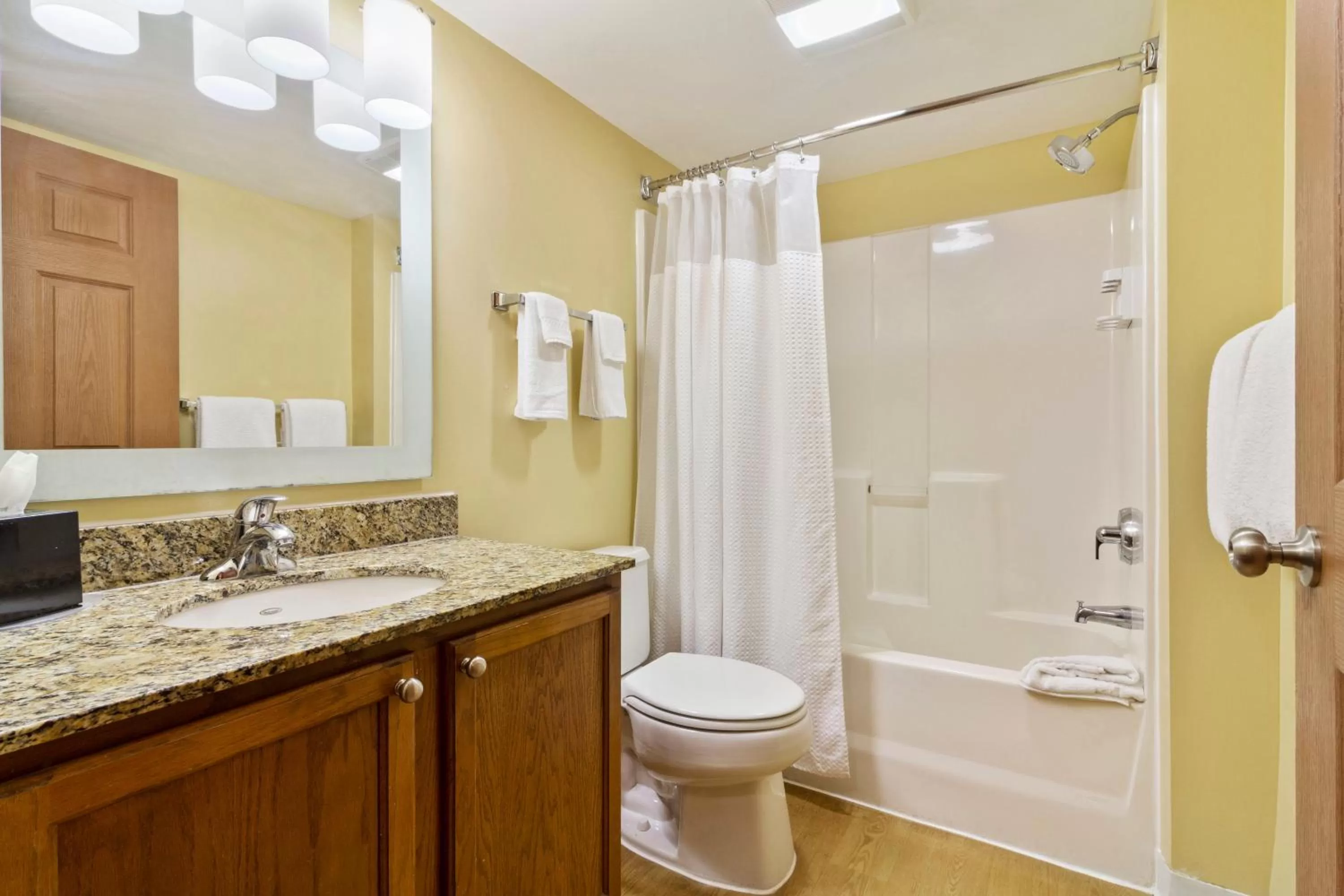 Shower in Extended Stay America Suites - Norfolk - Virginia Beach