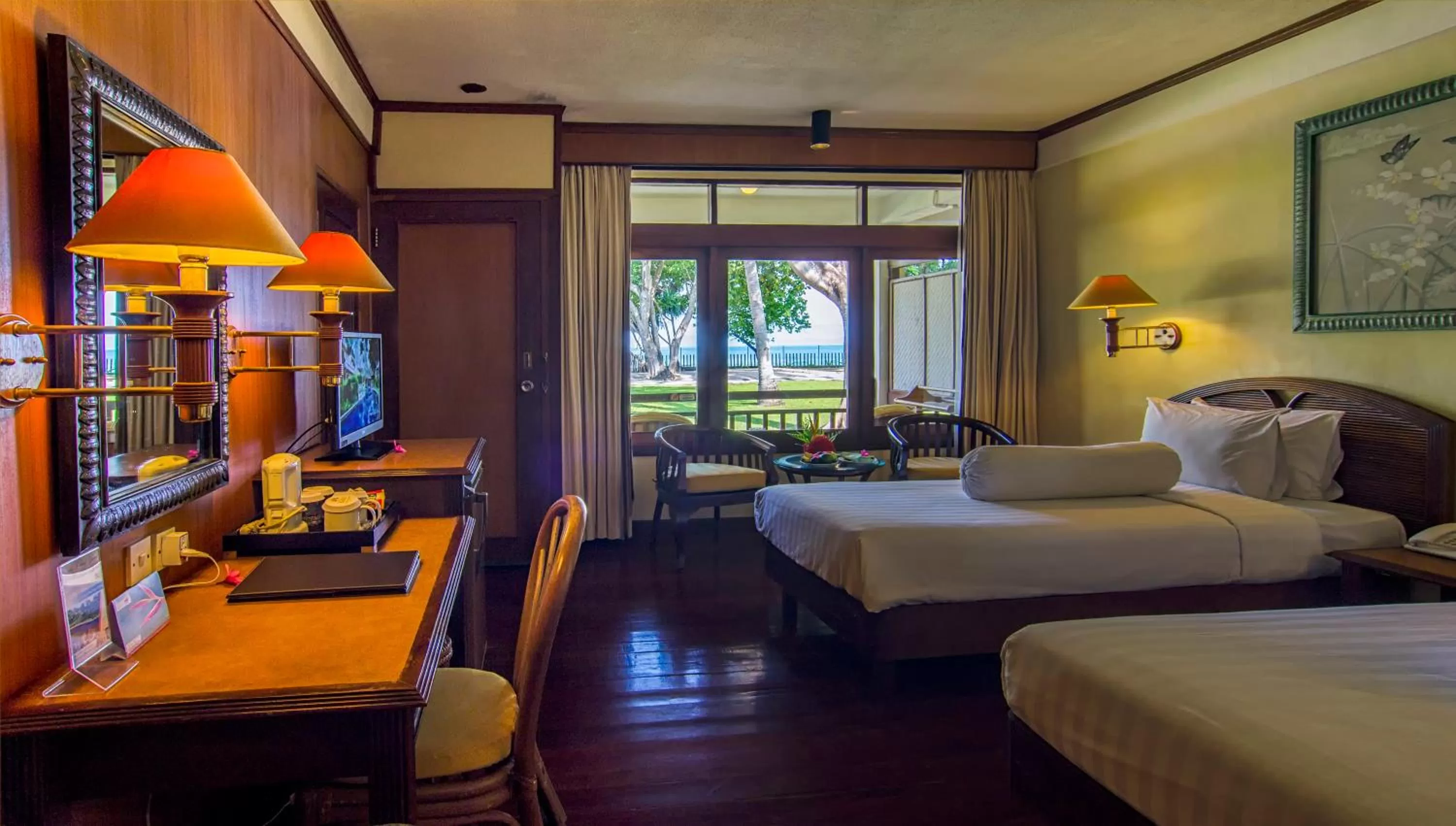 Property building, Bed in Merumatta Senggigi Lombok