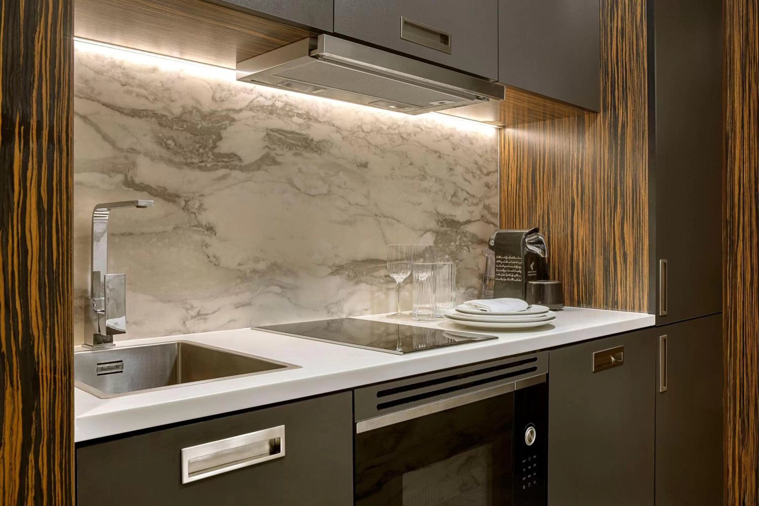 Kitchen or kitchenette in Sheraton Astana Hotel